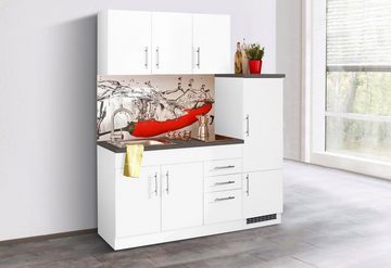 HELD MÖBEL Küchenzeile Toledo, mit E-Geräten, Breite 180 cm