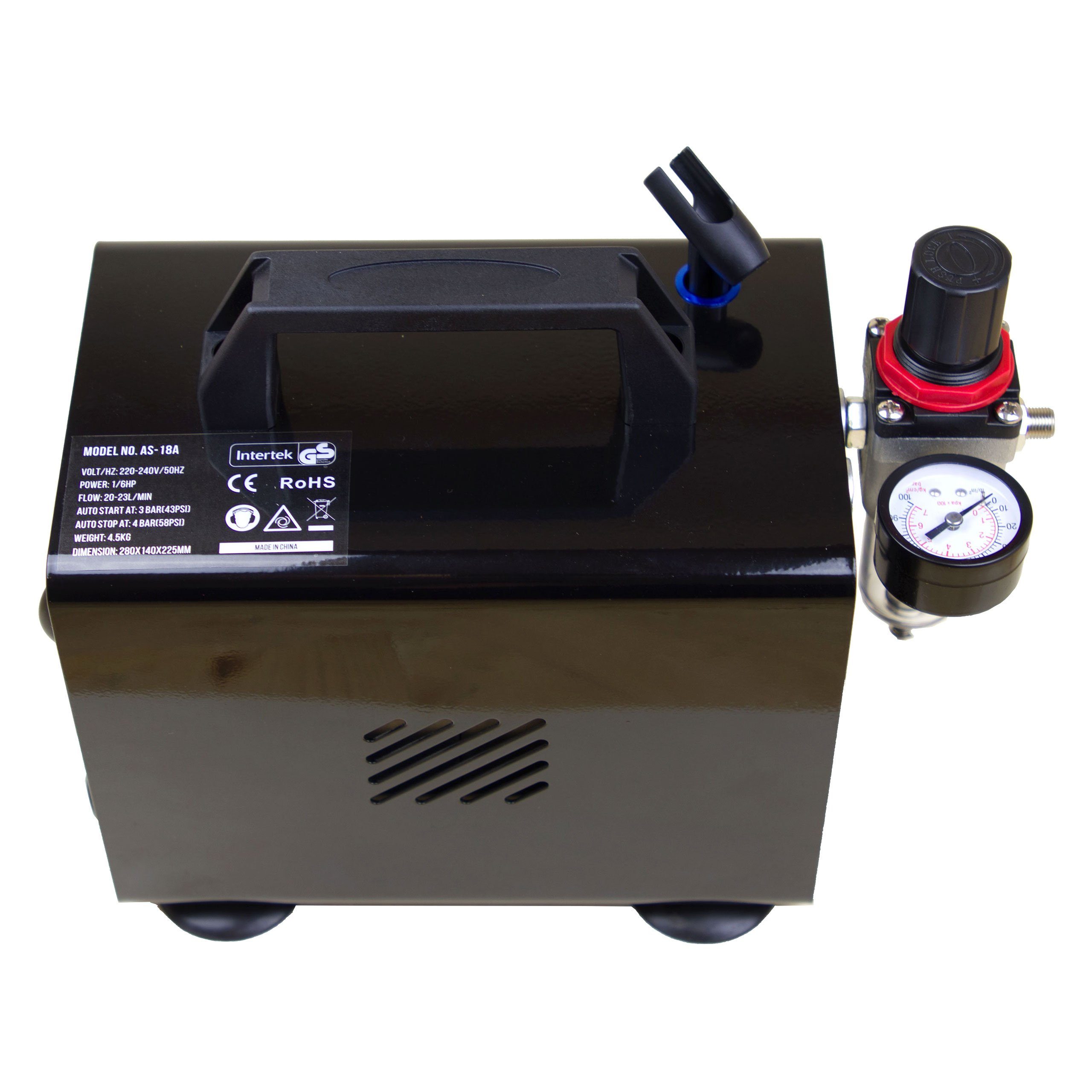 Airbrush-City Airbrush-Kompressor Airbrush Komplett-Set 345 9999
