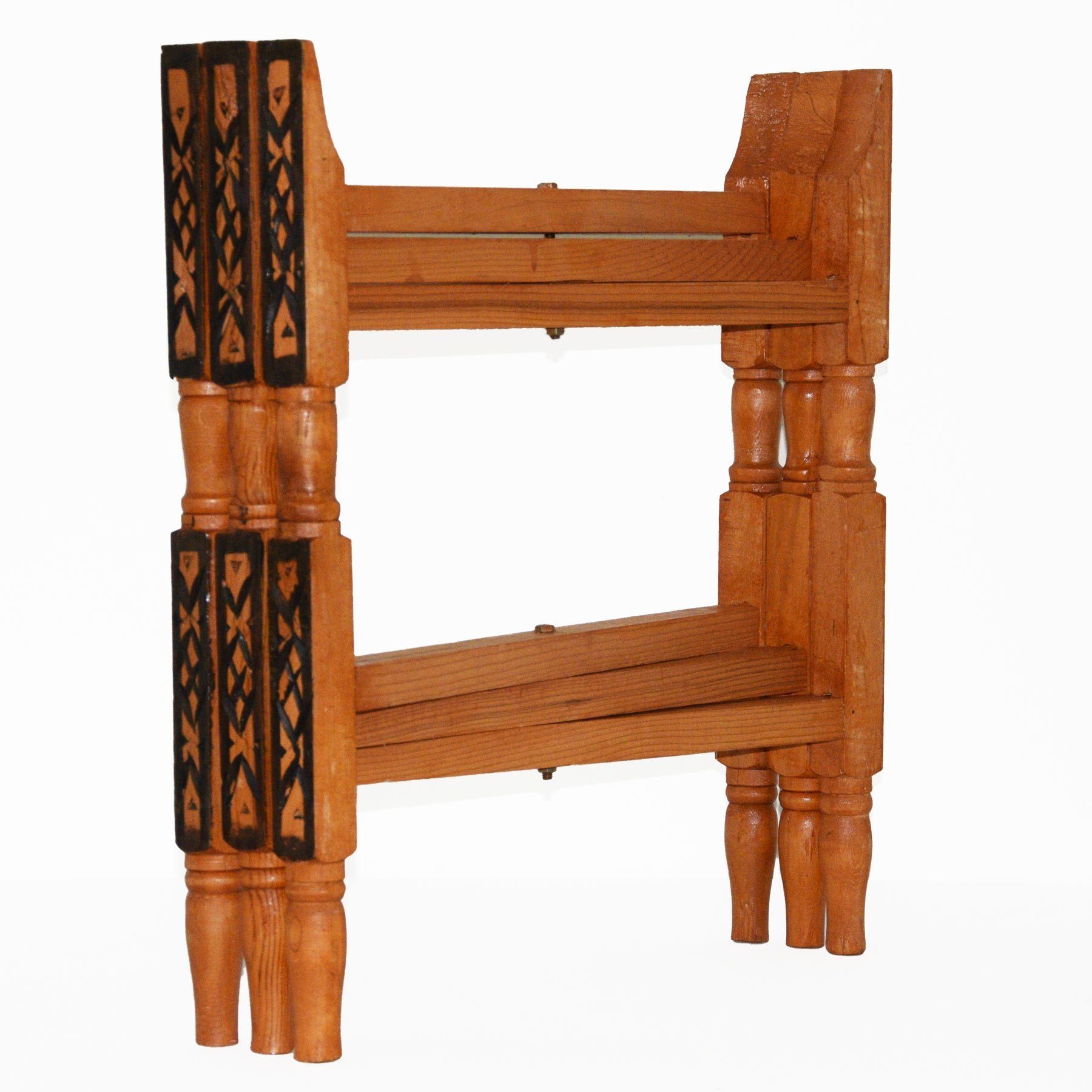 SIMANDRA Beistelltisch Holzgestell für Tablett marrokanisches