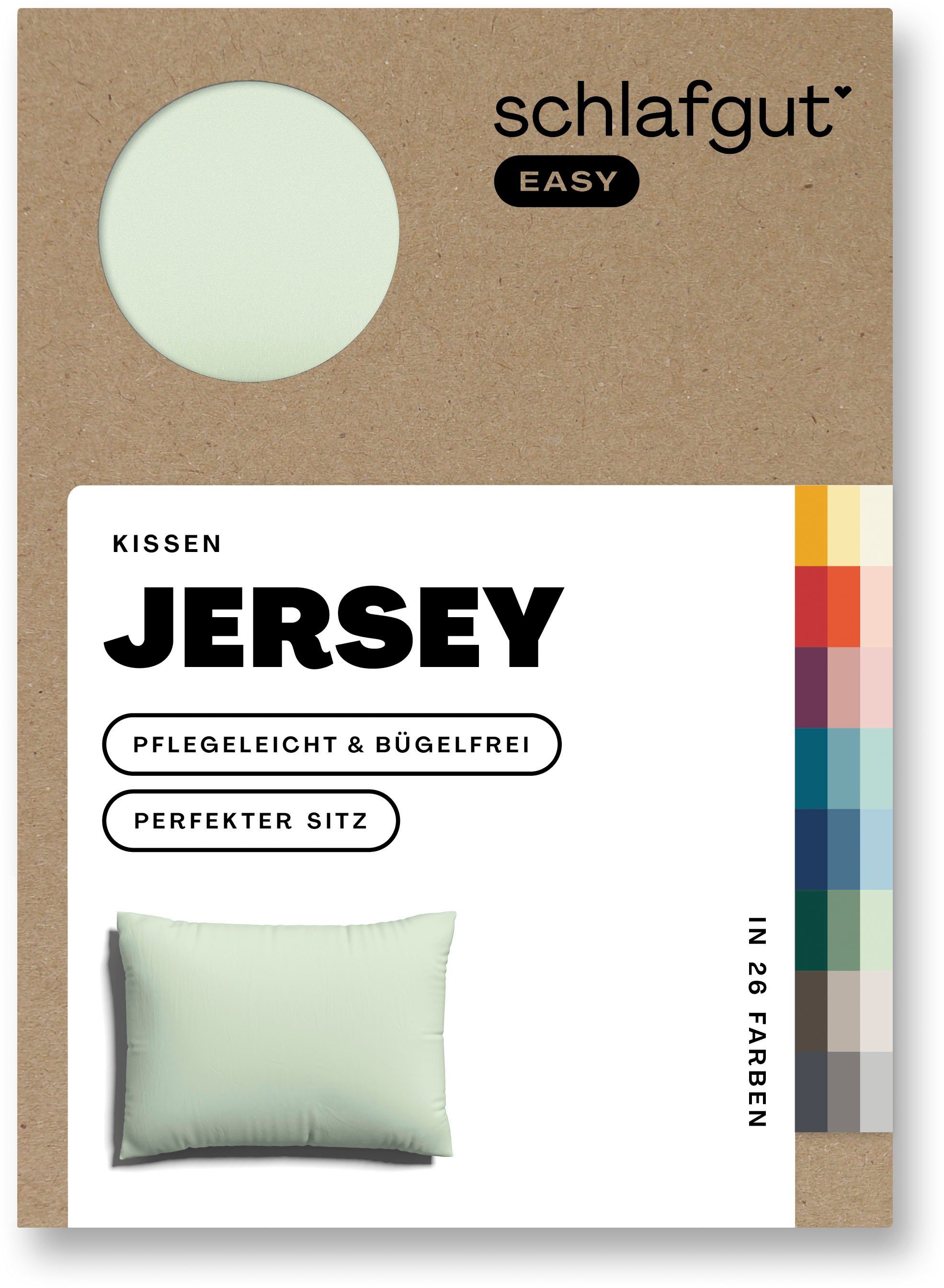 Schlafgut Kissenbezug EASY Jersey, (1 Stück), günstig online kaufen