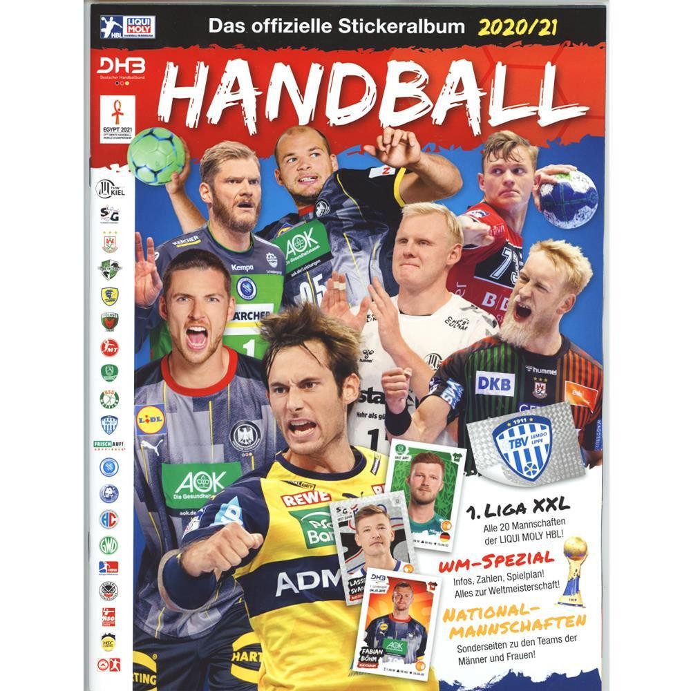 Blue Ocean Bücher-Adventskalender Handball Bundesliga 2020/21 Hybrid - Sammelsticker - 1 Album