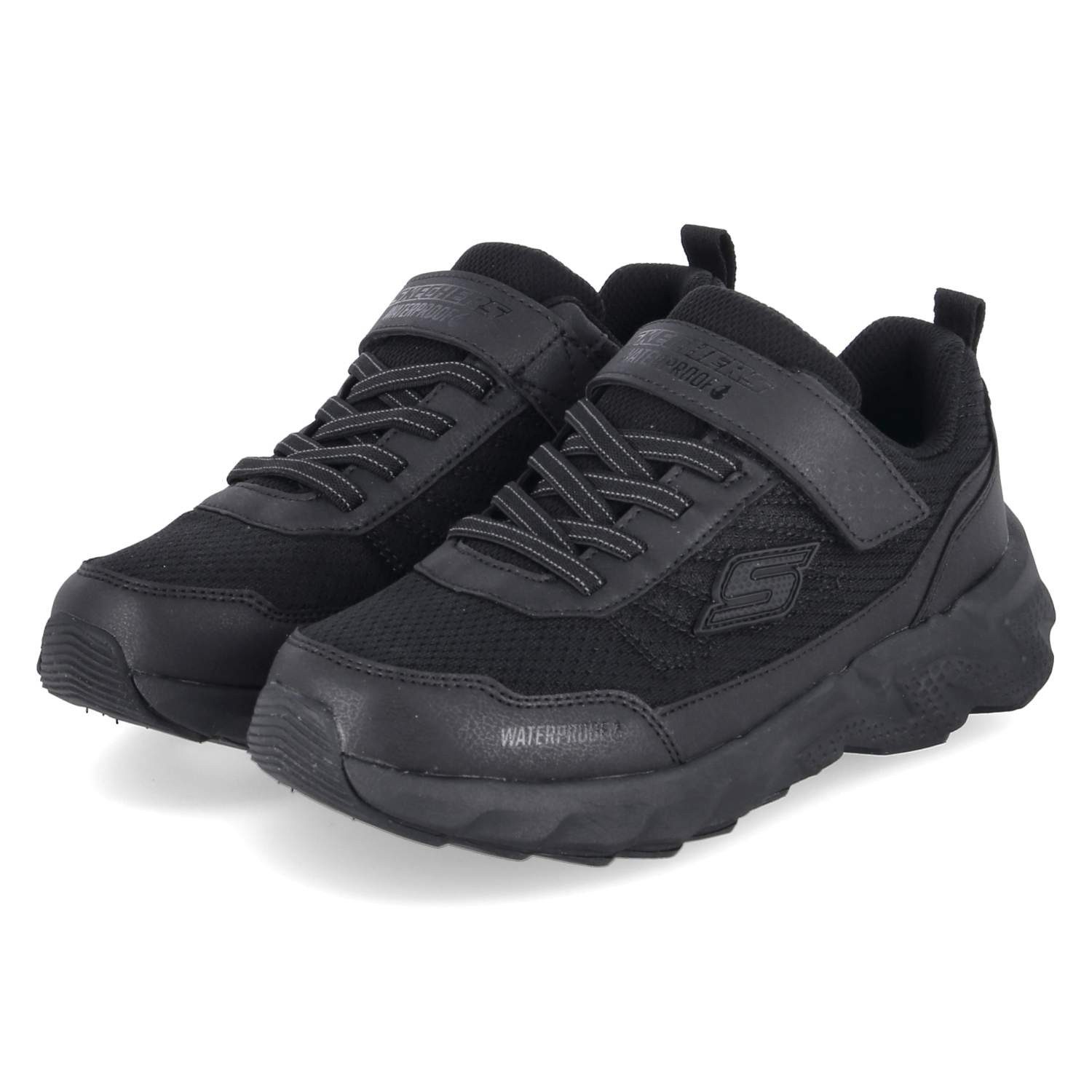 Skechers Skechers 406334L BBK Jungen Textil & Synthetik black Slipper