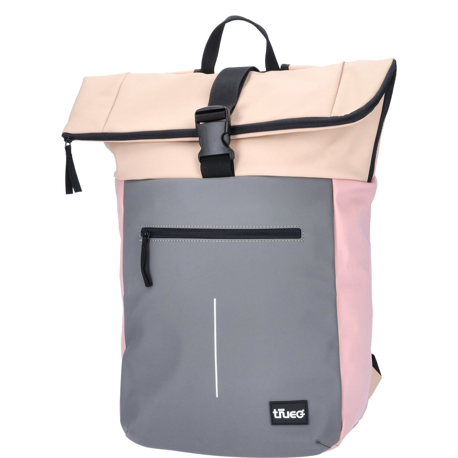 TheTrueC Rucksack TheTrueC Freizeit Rucksack Bennie grey/rose/beige (Stück, Stück)