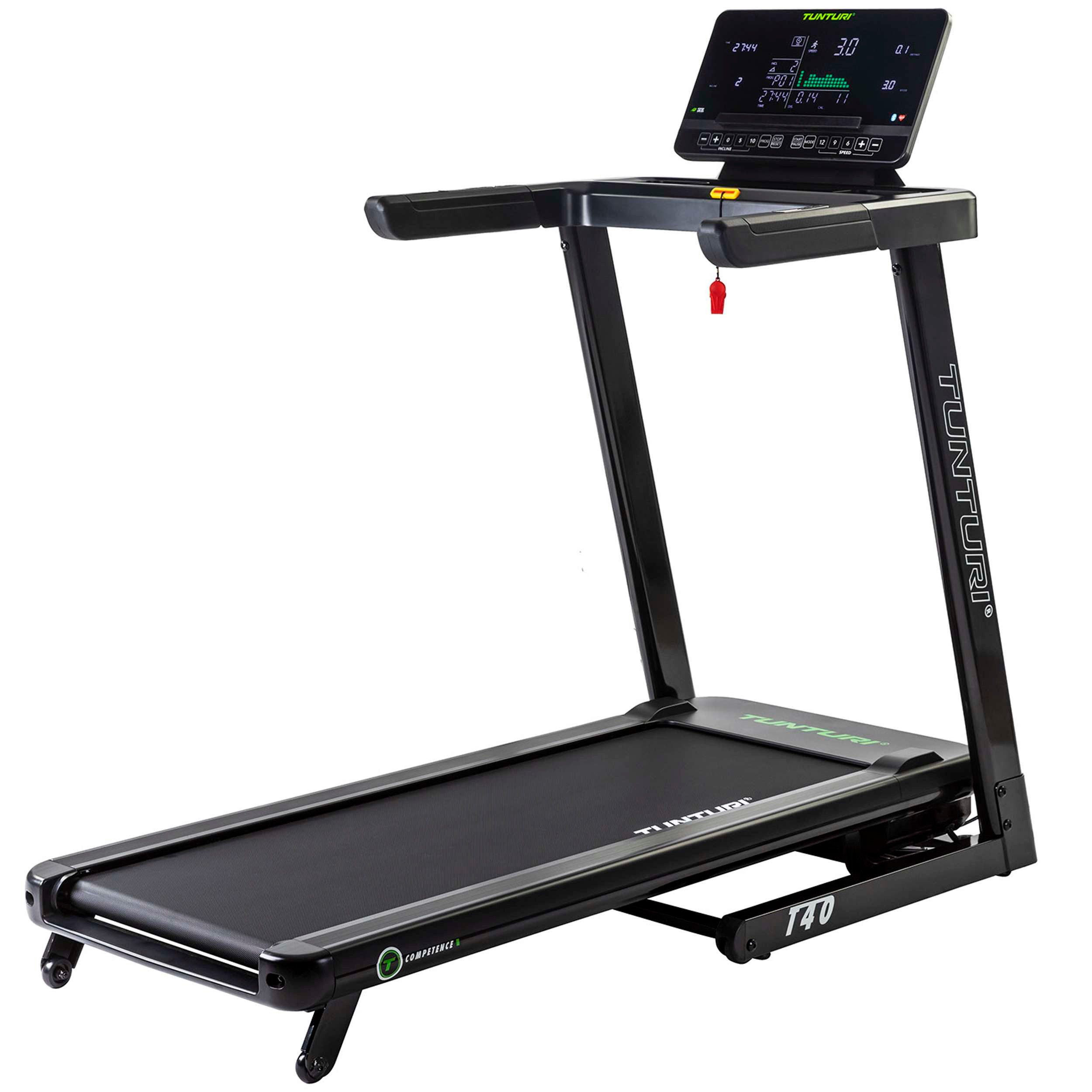 Tunturi Laufband Klappbares Laufband - Bluetooth - Laufen bis zu 16,0 km/h - T40 Treadm