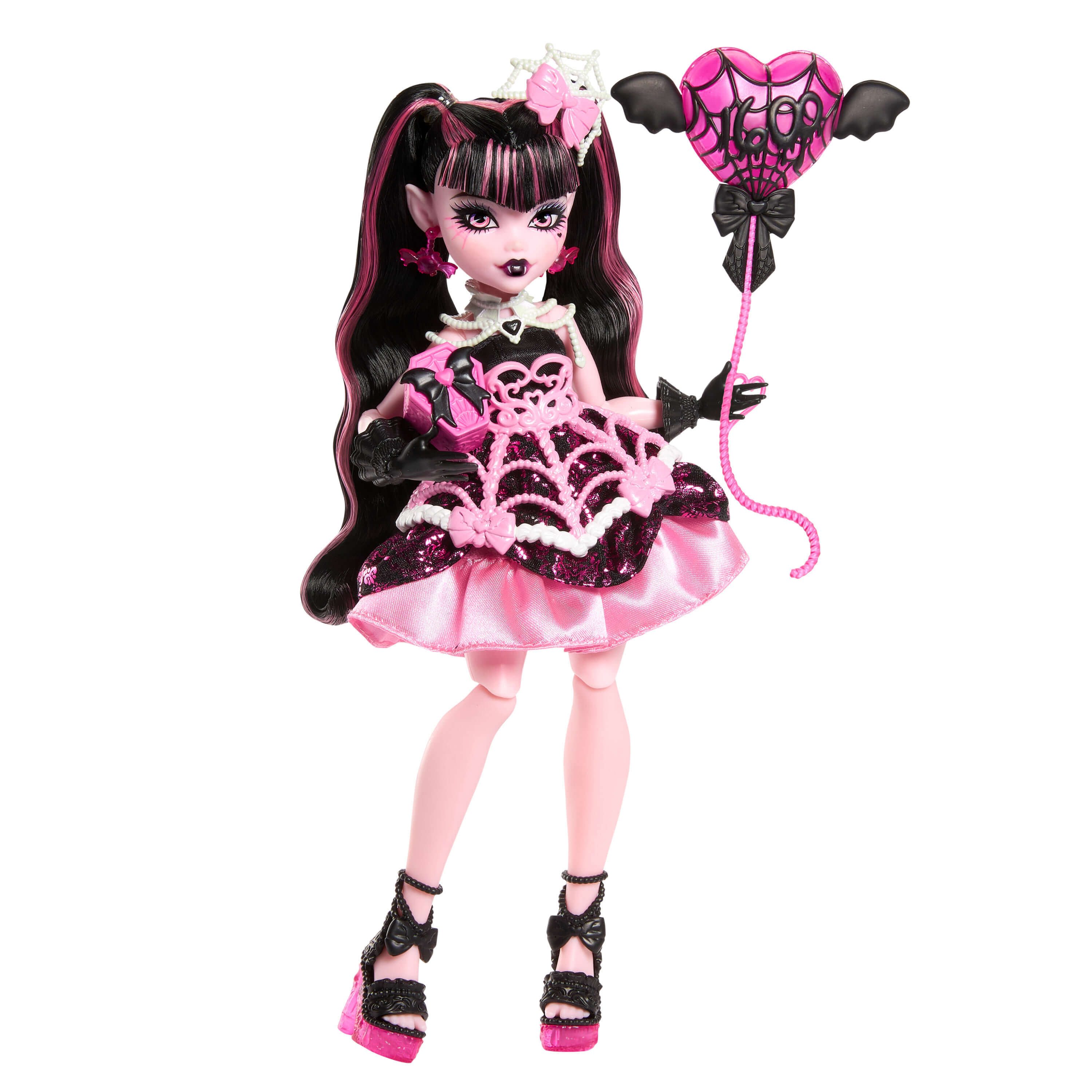 Mattel® Anziehpuppe Mattel JBG74 Monster High schaurig schöner Geburtstag Draculaura Puppe