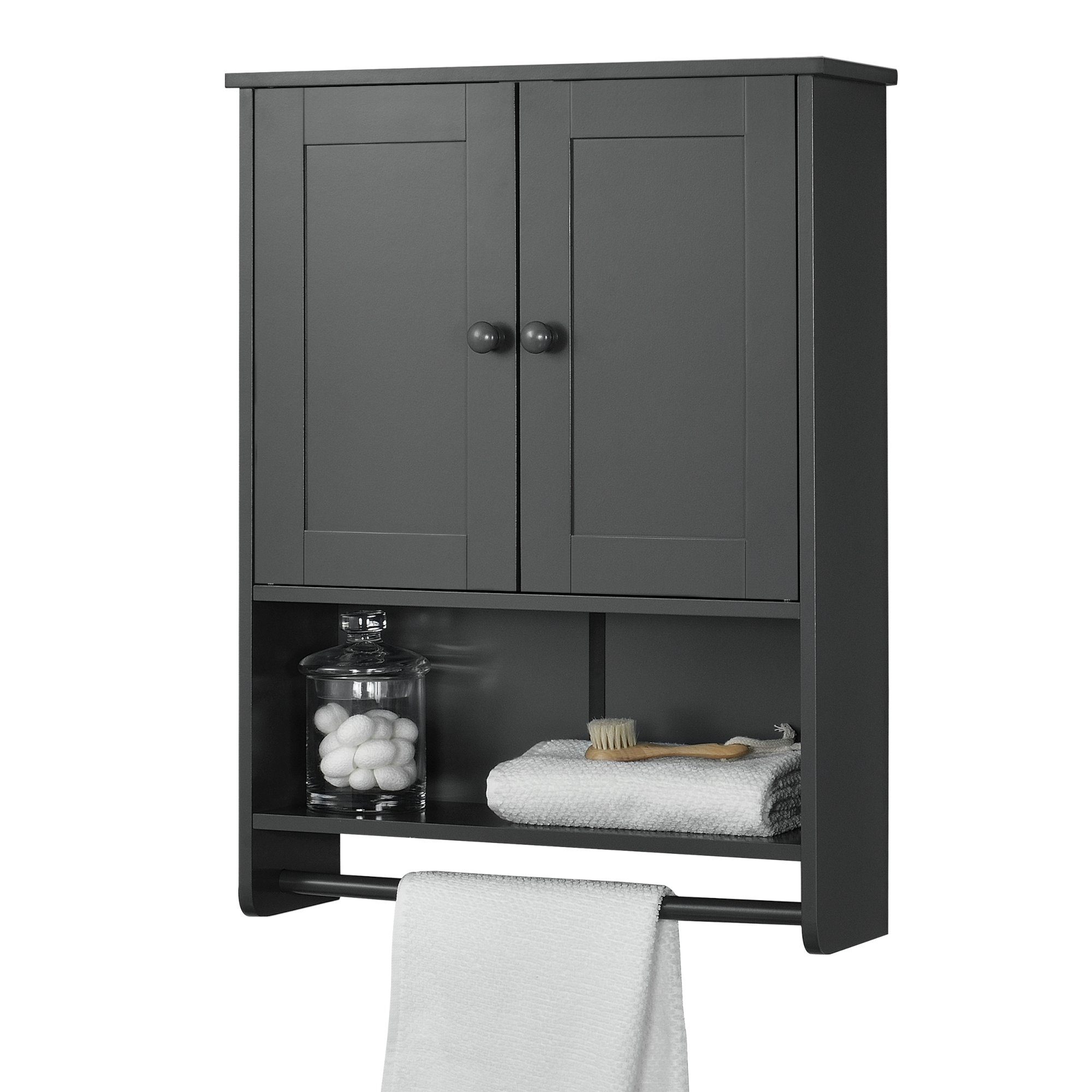 en.casa Hängeschrank »Steyr« Badschrank 65x49x15cm mit günstig online kaufen