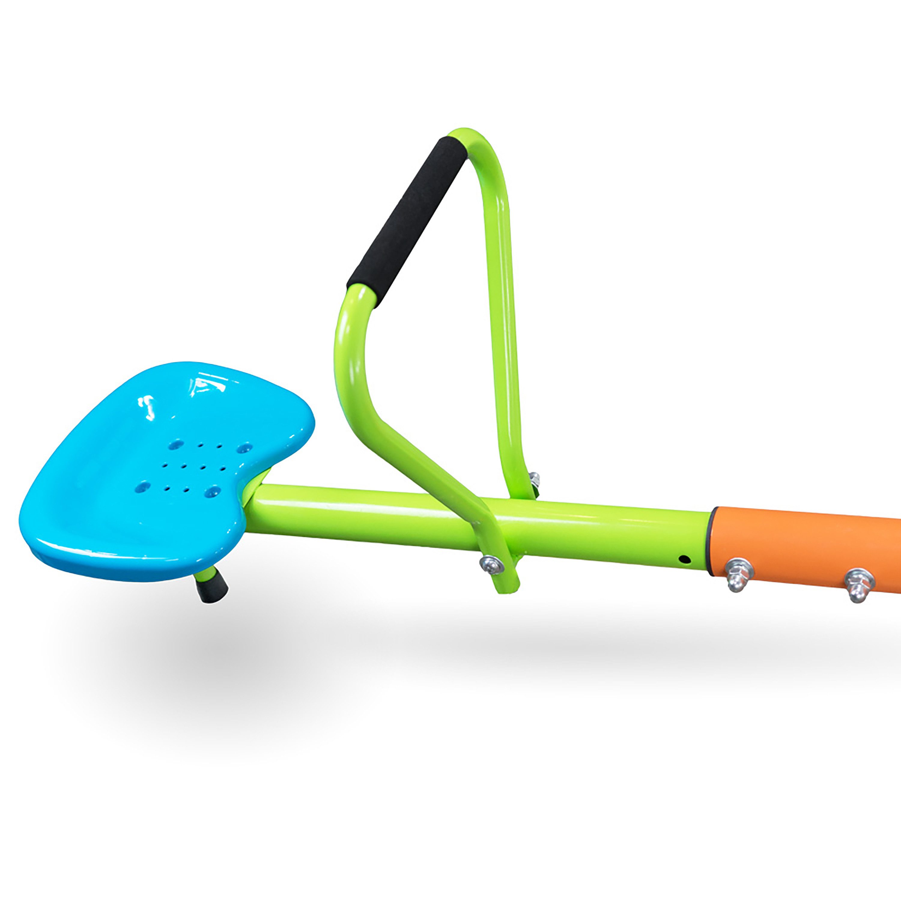 Rolipo Wippe 4-Sitzer Kinderwippe Indoor 360° Drehbar, Karussell-Wippe bis 200kg HDPE-Sitze, kratzfest, abriebfest, Geschenke für Kinder 3–8 Jahre