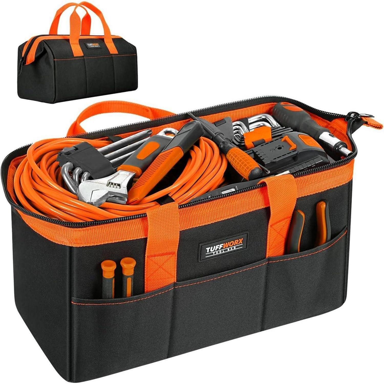 LuxusKollektion Werkzeugtasche Werkzeugtasche Robust Schwarz Orange