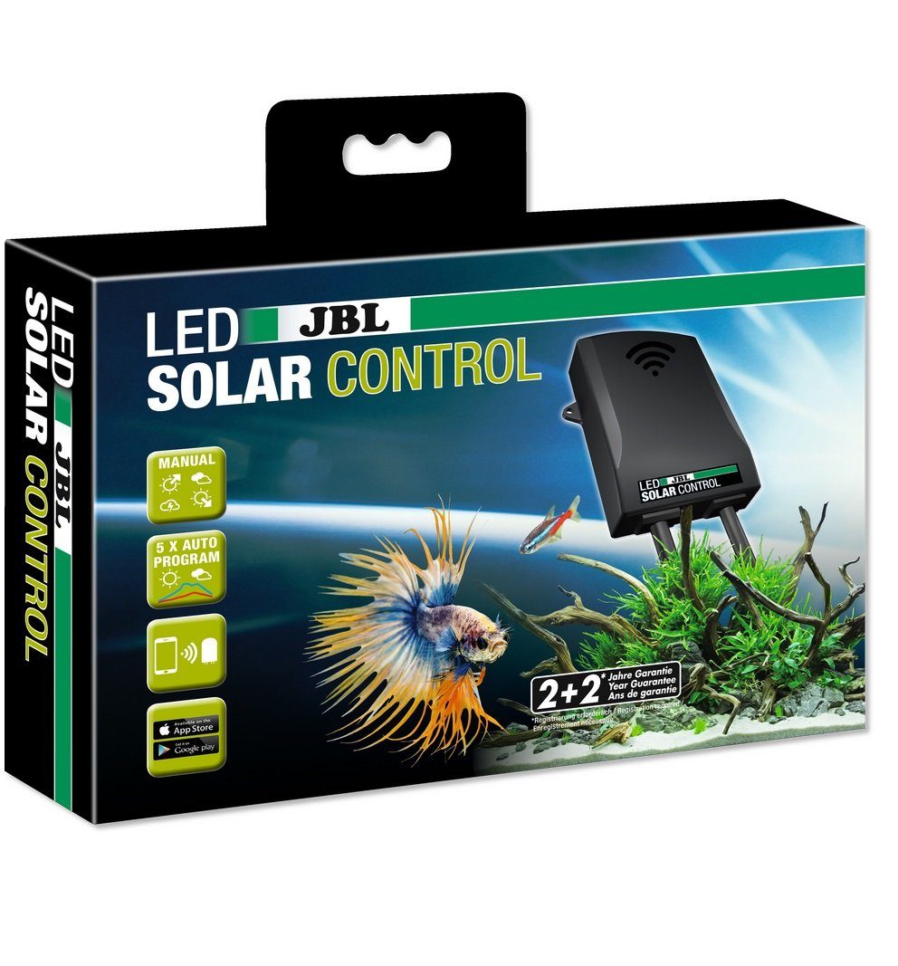 JBL GmbH & Co. KG LED Aquariumleuchte JBL LED Solar Control Per App steuerbares Kontrollgerät für JBL LED, mehrere Helligkeitsstufen, LED fest integriert