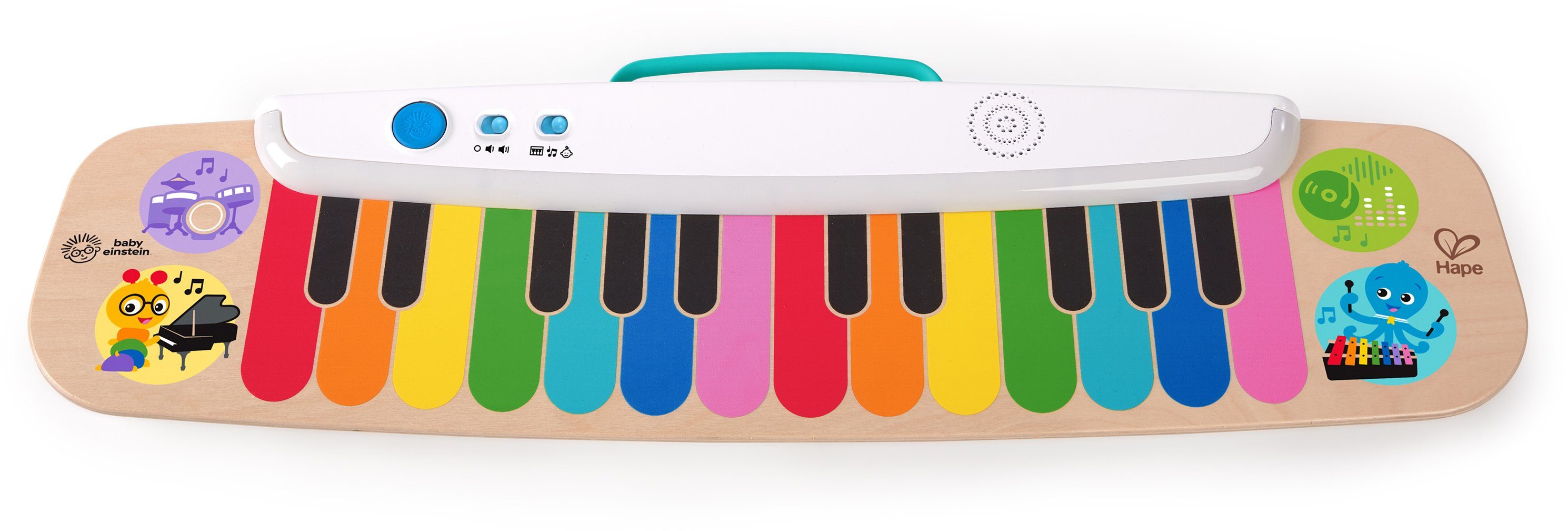 Baby Einstein Spielzeug-Musikinstrument Magisches Touch Keyboard, mit Licht & Sound