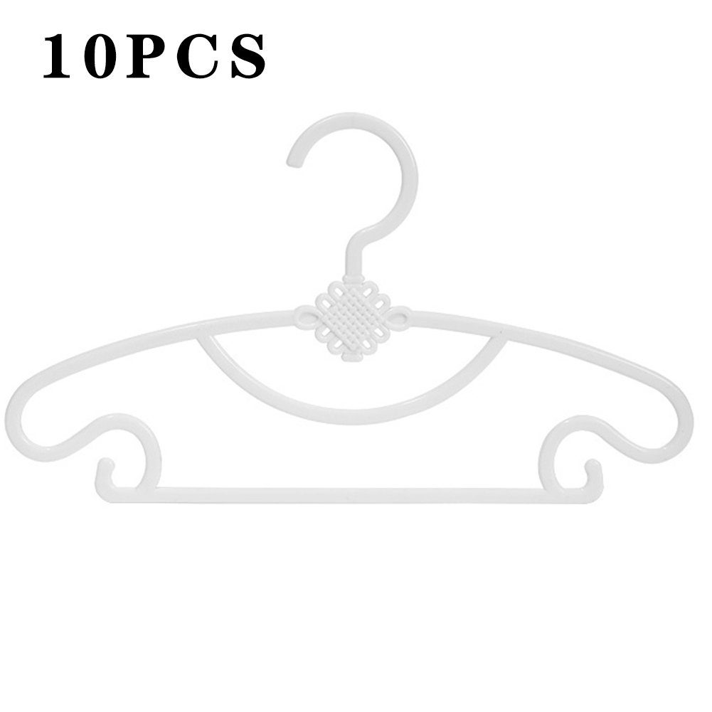 Blusmart Kleiderbügel Chinesische Knoten Kinder Kleidung Rack Kinder Kleine Kleidung Hängen Weiß