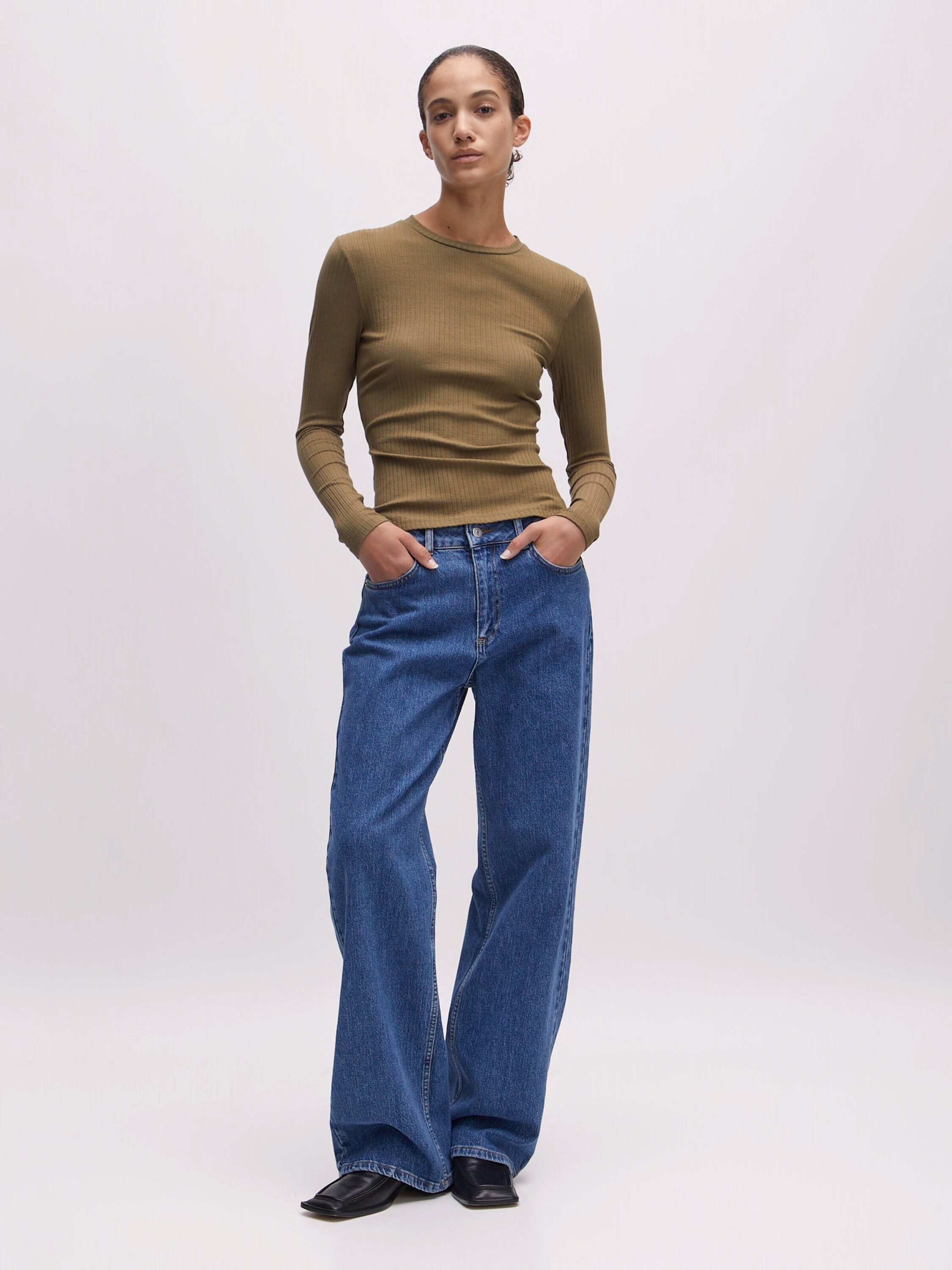 EDITED Langarmshirt Ginger (1-tlg) Plain/ohne Details