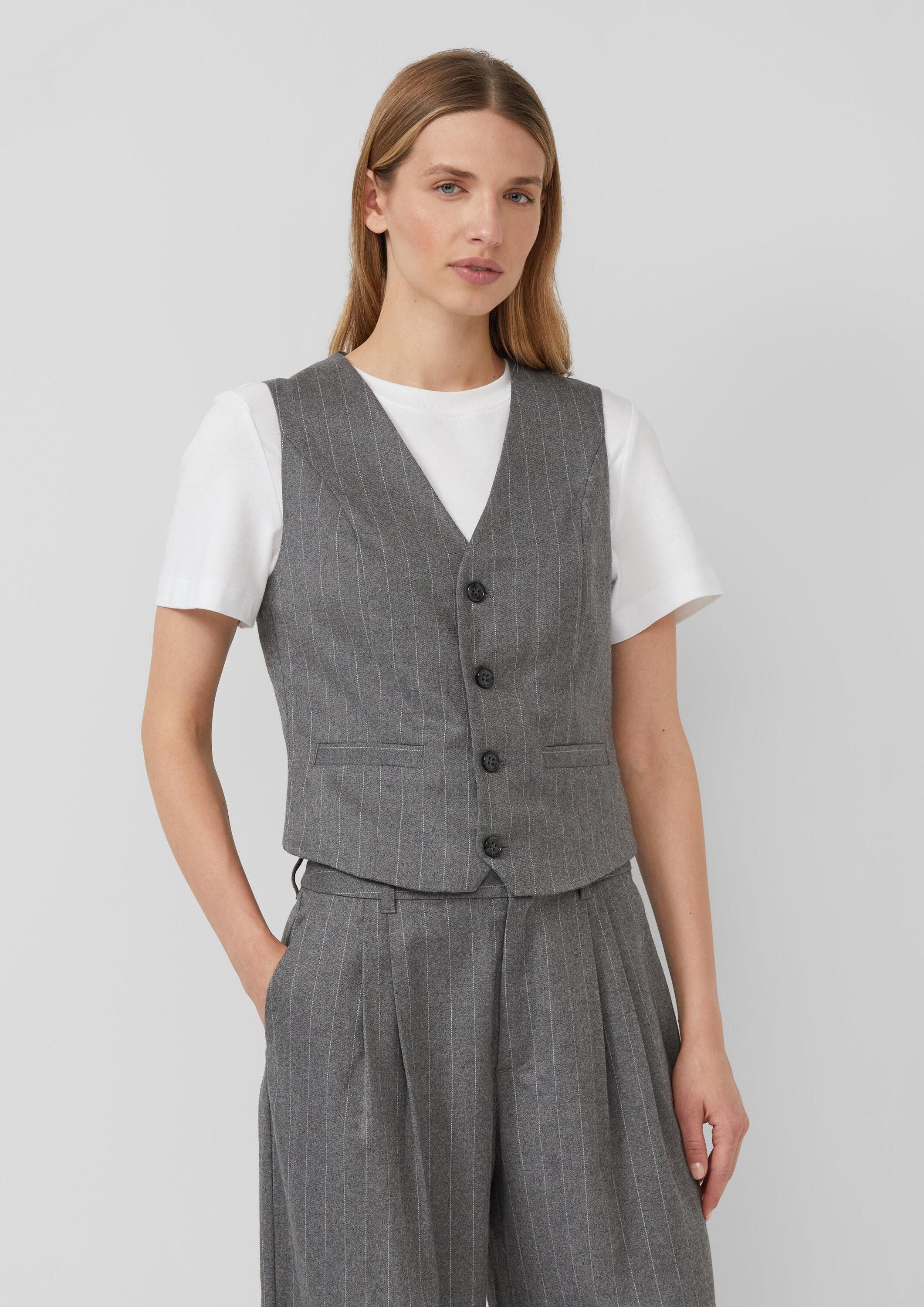 s.Oliver Jackenblazer Indoor-Weste Leicht gefütterte Weste im Shaped Fit mi günstig online kaufen