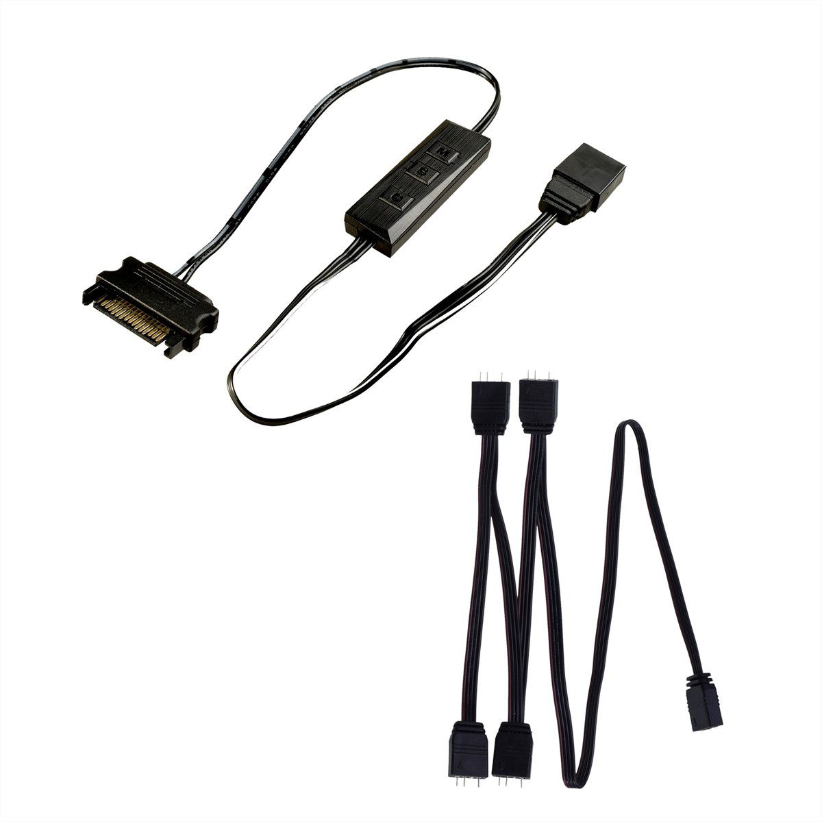 Xilence CPU Kühler LQZ.ARGB_Set Cable, Mini Cable ARGB Control für ARGB LED PC Komponenten, XZ172