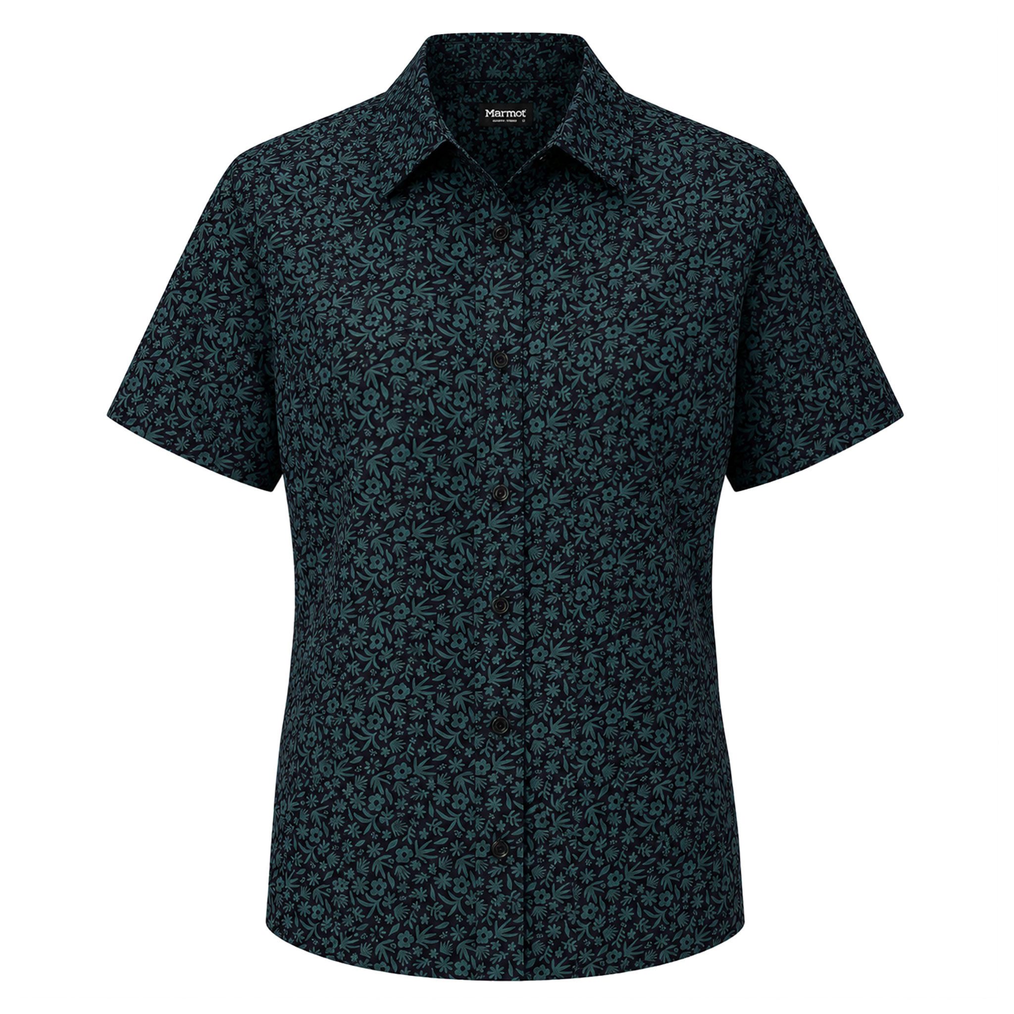 Marmot Outdoorbluse AirExchange UPF 40 Novelty Short-Sleeve mit praktischer Brusttasche