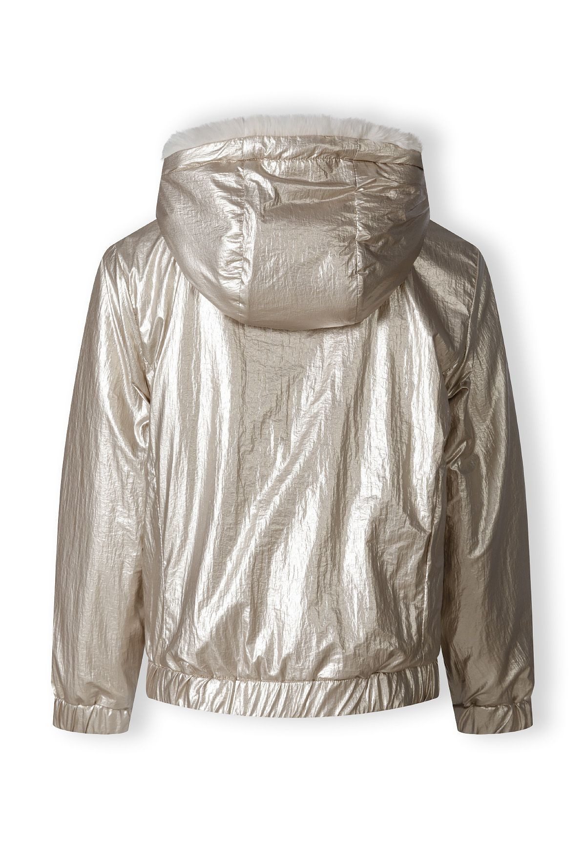 MINOTI Winterjacke Wendejacke mit Teddystoff (2y-14y)