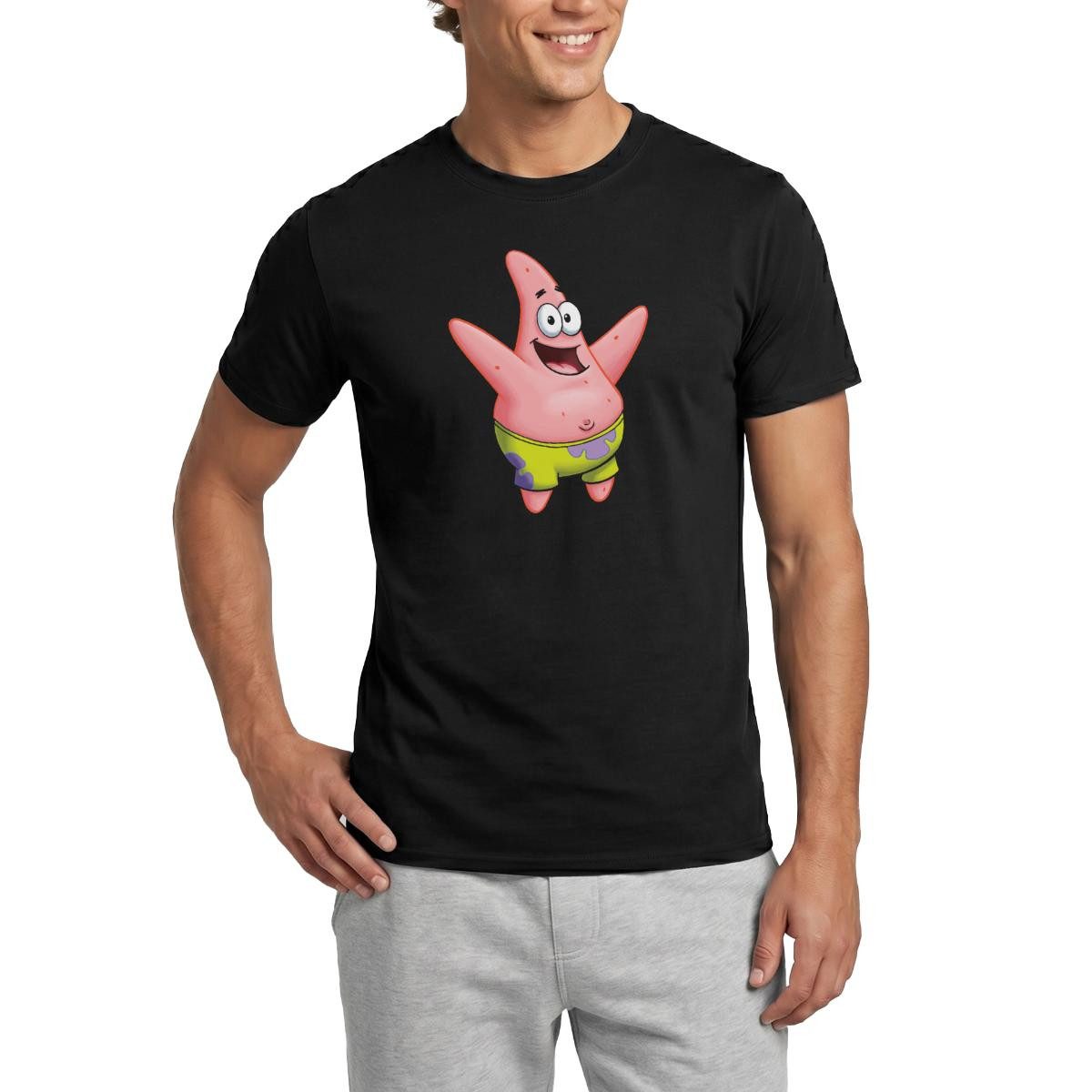 T-Shirt Spongebob Schwammkopf Patrick Star Design Männer T-Shirt