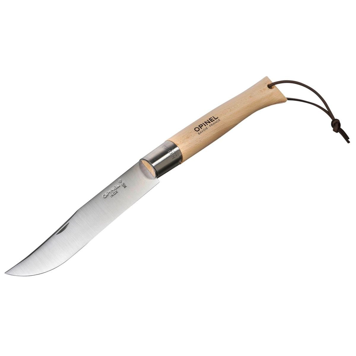 Opinel Universalmesser Taschenmesser No. 13 Edelstahlklinge mit Holzgriff