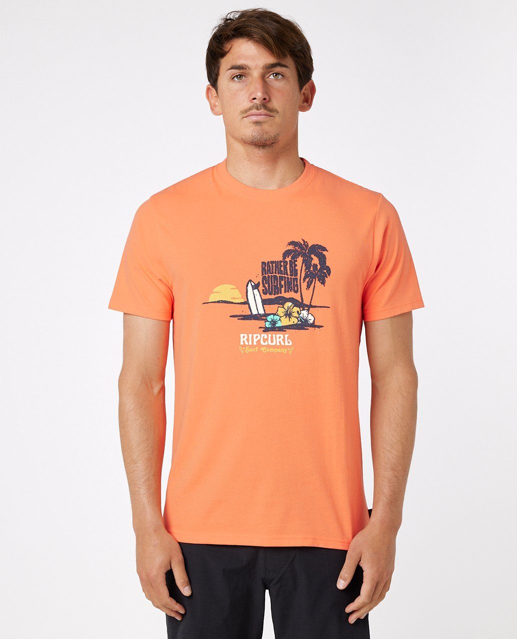 Rip Curl Print-Shirt Framed T-Shirt | T-Shirts