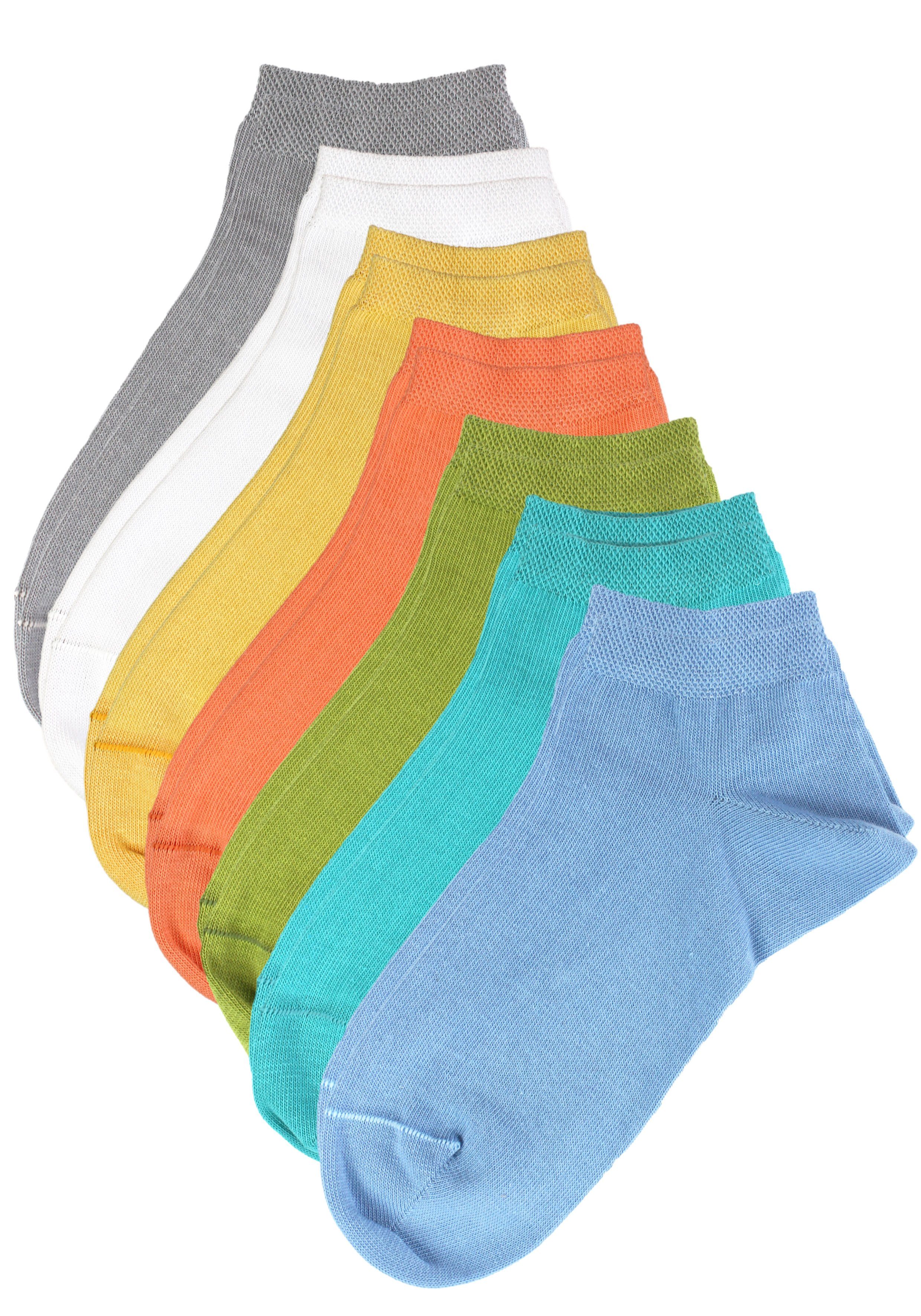 Rogo Socken 7 Paar (7-Paar) in fröhlichen Farben