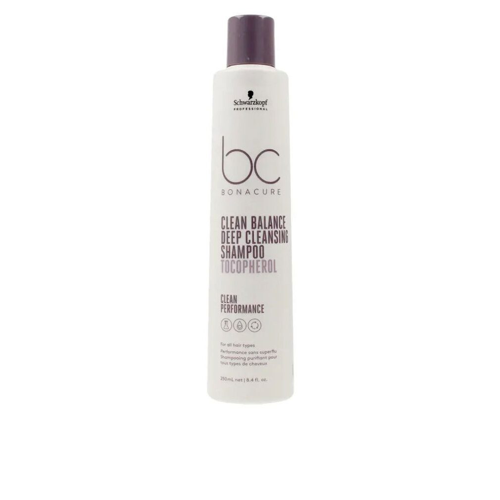 Schwarzkopf Haarshampoo Bonacure Clean Balance Deep Cleansing Shampoo