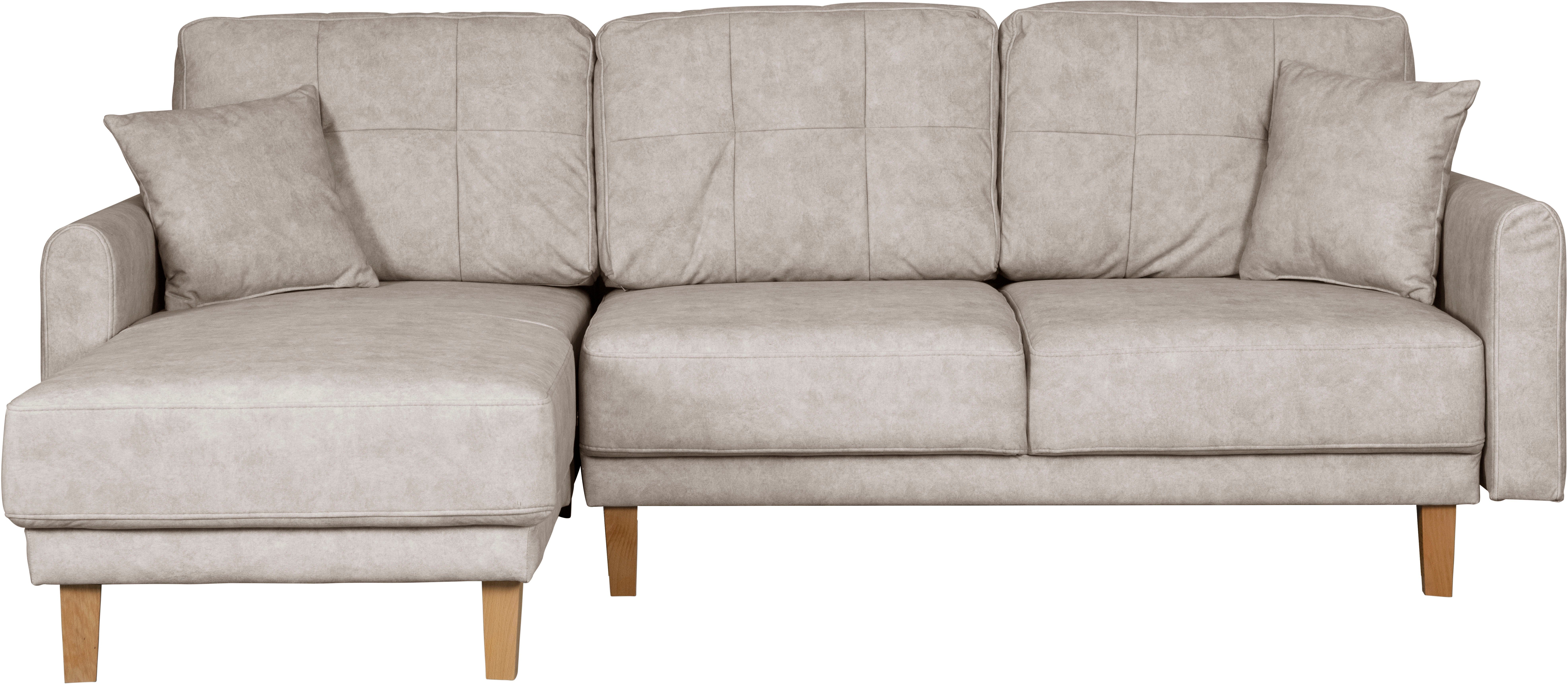 Home affaire Ecksofa "TRIPLO optionale Schlafsofa mit Bettkasten, Maße B/T/ günstig online kaufen