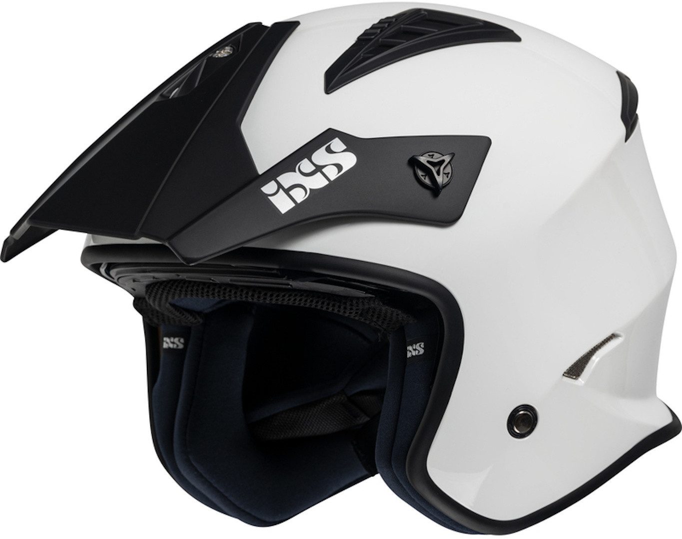 IXS Motorradhelm 114 3.0 Jethelm, integriertes Sonnenvisier