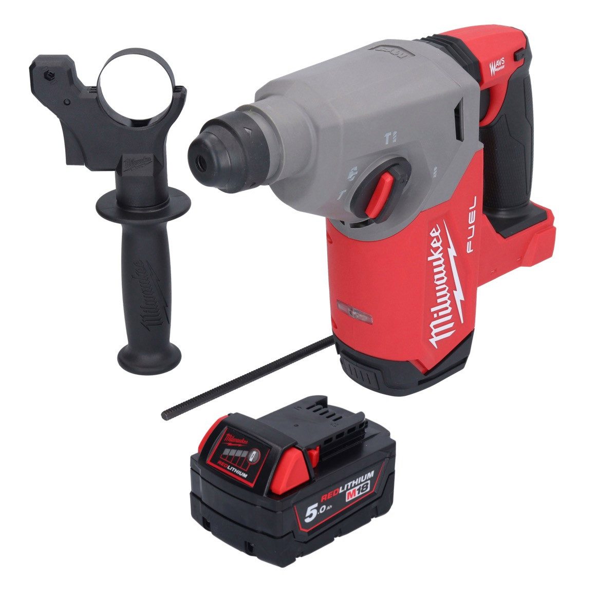 Milwaukee Schlagbohrmaschine M18 FH-501 Akku Bohrhammer günstig online kaufen