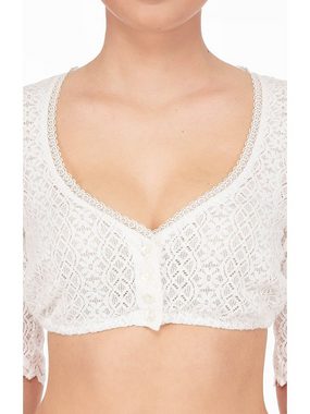 MarJo Dirndlbluse Dirndlbluse ISI-MARIA offwhite