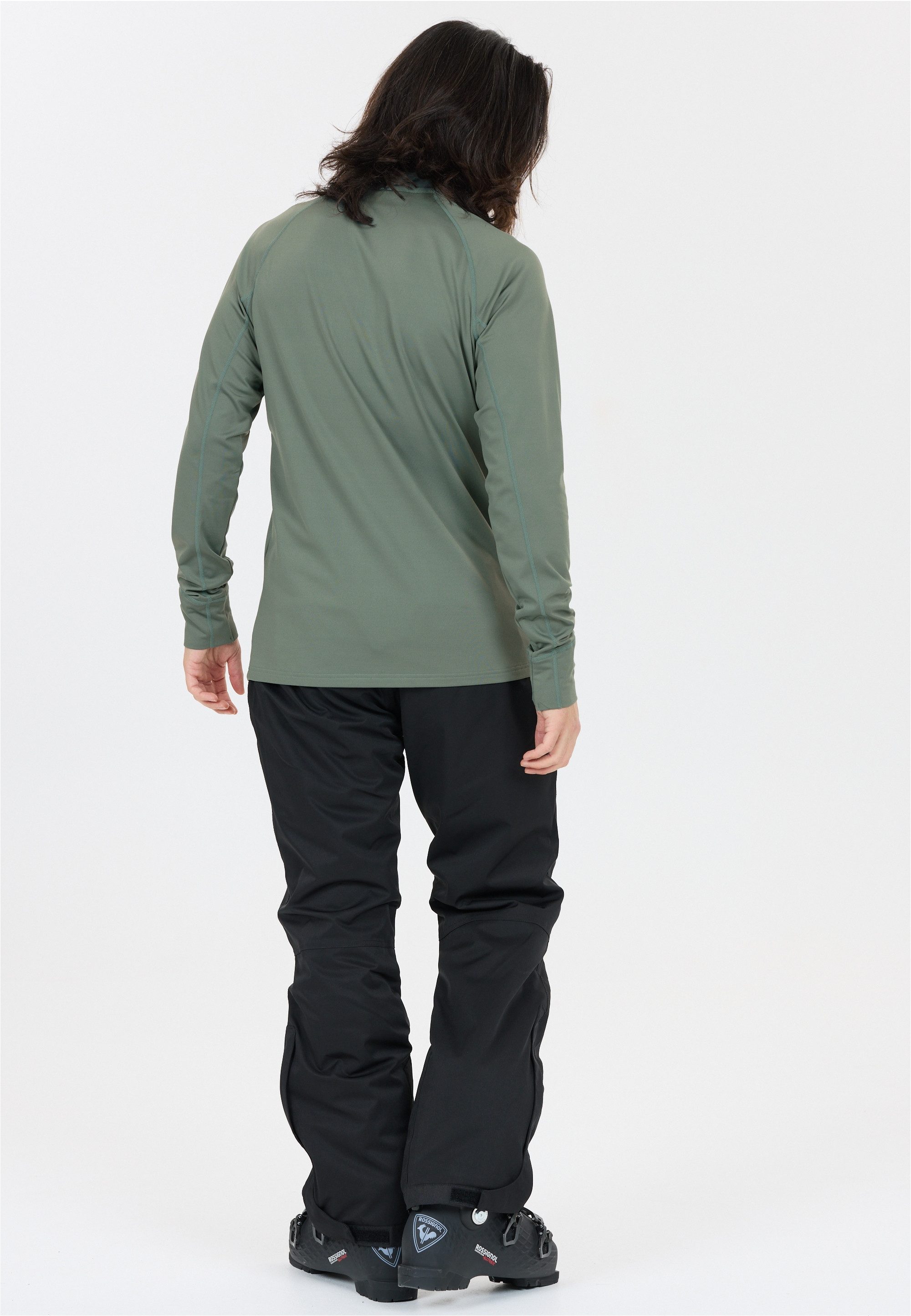 WHISTLER Langarmshirt Baggio (1-tlg) mit hochabschließendem Kragen