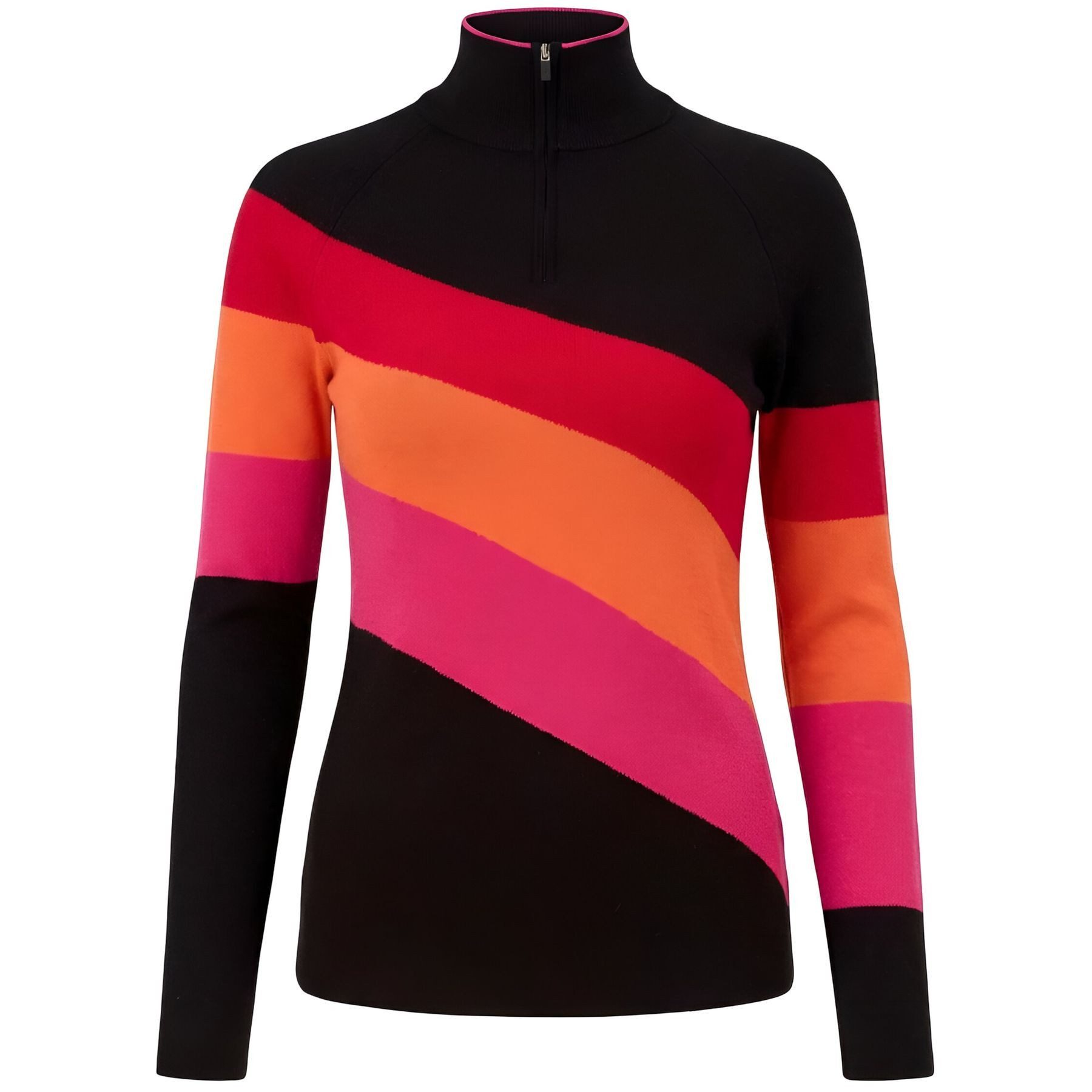 Trainingspullover Riva Zip Neck