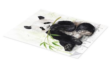 Posterlounge Wandfolie Nadine Conrad, Panda, Kinderzimmer Malerei