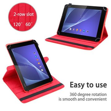 Cadorabo Tablet-Hülle Sony Xperia Tablet Z2 (10.1 Zoll) Sony Xperia Tablet Z2 (10.1 Zoll), Klappbare Tablet Schutzhülle - Hülle - Standfunktion - 360 Grad Case