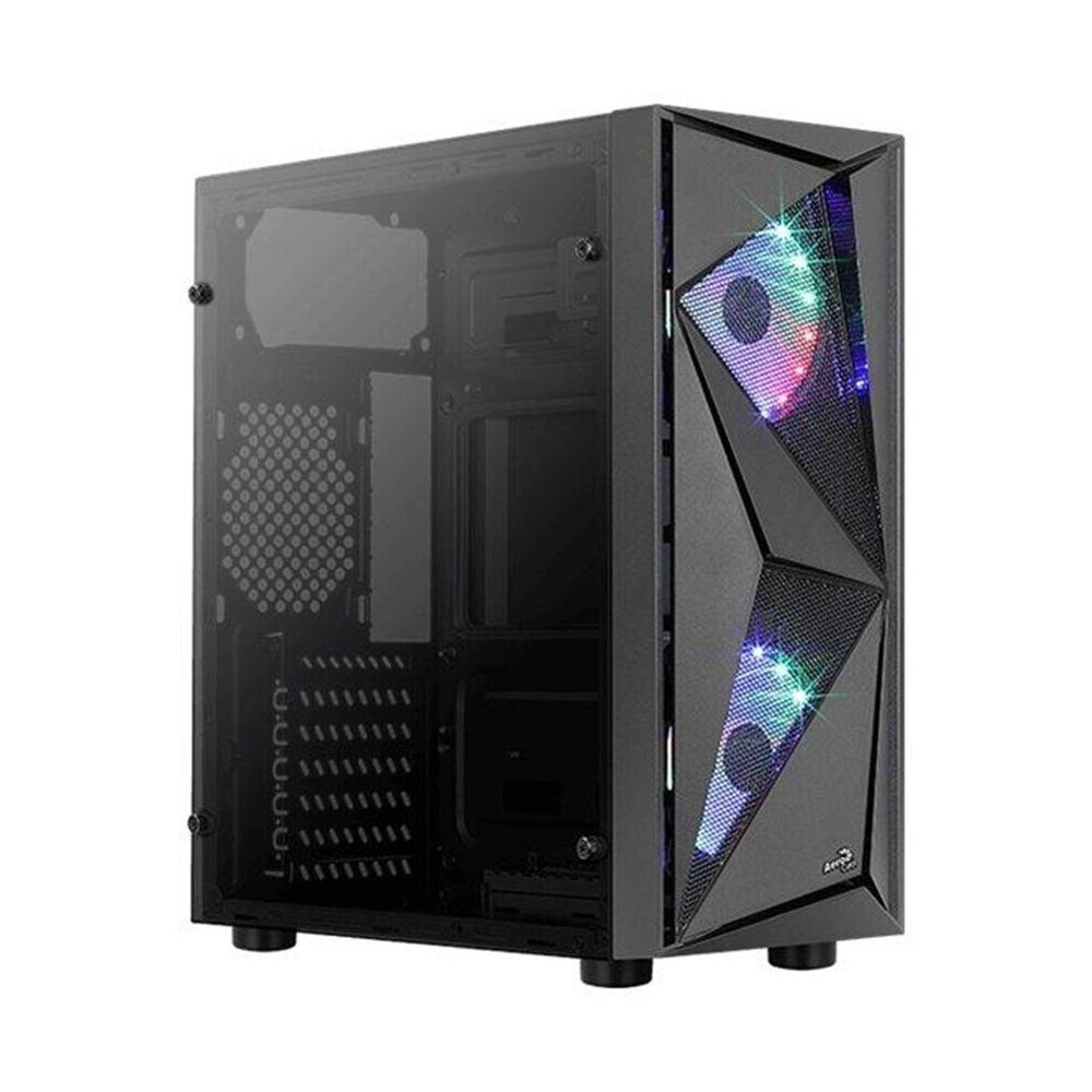 PC-Gehäuse Geh Midi Glider Cosmo - Midi-Tower-Gehäuse - schwarz