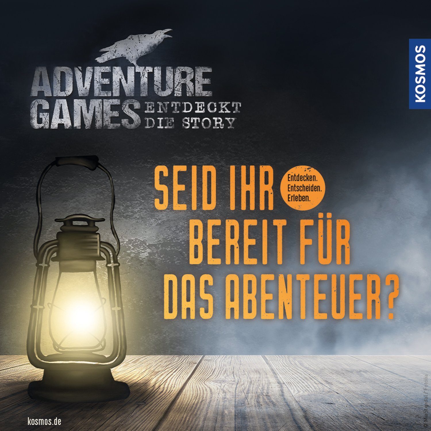 KOSMOS Verlag Kosmos Spiel, Gesellschaftsspiel Germany Die Adventure - Made in AG, Monochrome Games