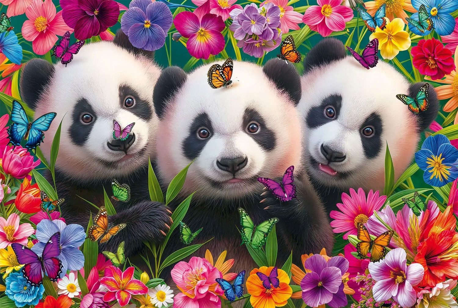 Schmidt Spiele Puzzle Panda-Trio, 200 Puzzleteile günstig online kaufen