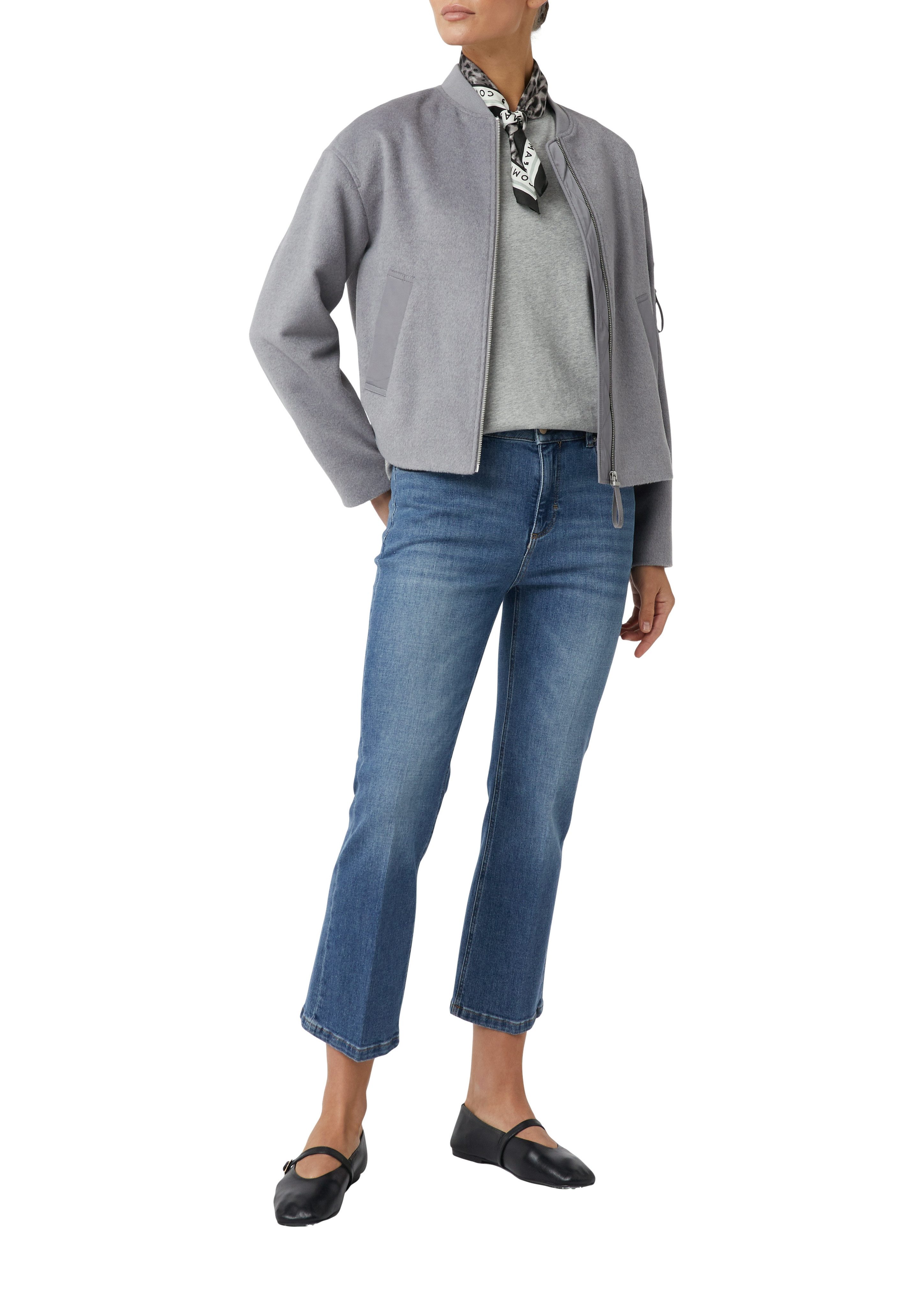 comma casual identity T-Shirt mit Rundhalsausschnitt, Regular Fit günstig online kaufen