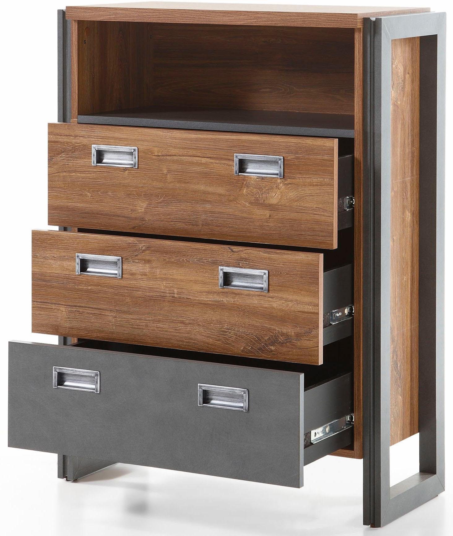Home affaire Sideboard Detroit, Breite 75 cm