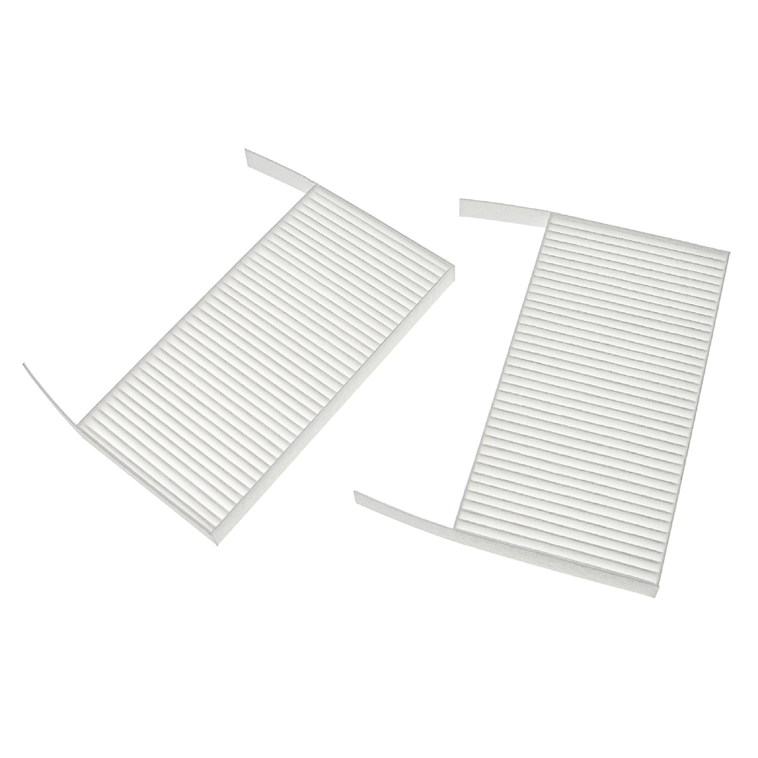 vhbw Filter-Set Ersatz für Zehnder 527005190 für Lüftungsgerät, Zubehör für Zehnder / Wernig Zehnder 527005190, Wernig EFS CA 70 G4, 527005190