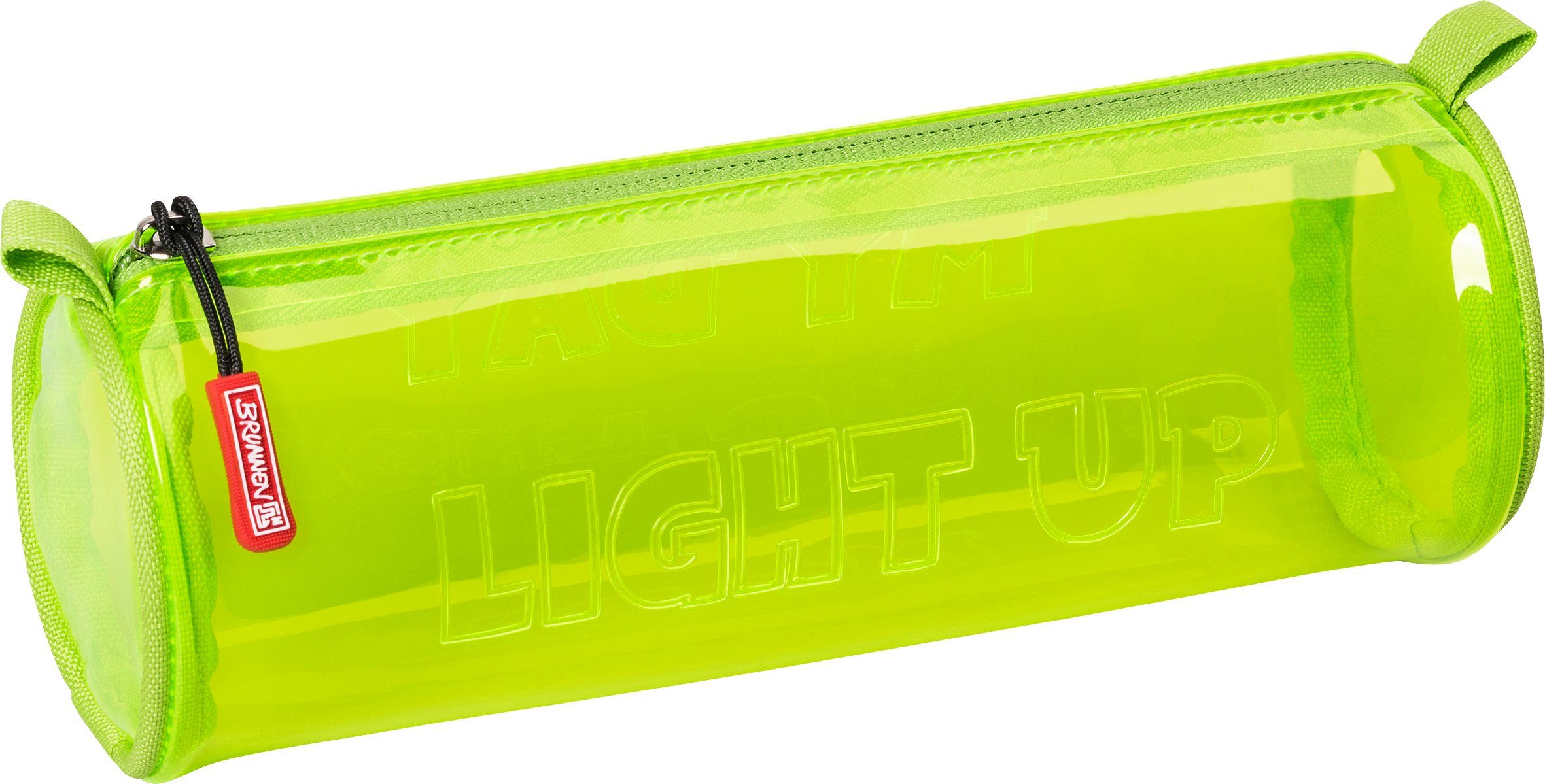 BRUNNEN Federtasche BRUNNEN 104911508 Schlamper-Etui Light Up yellow