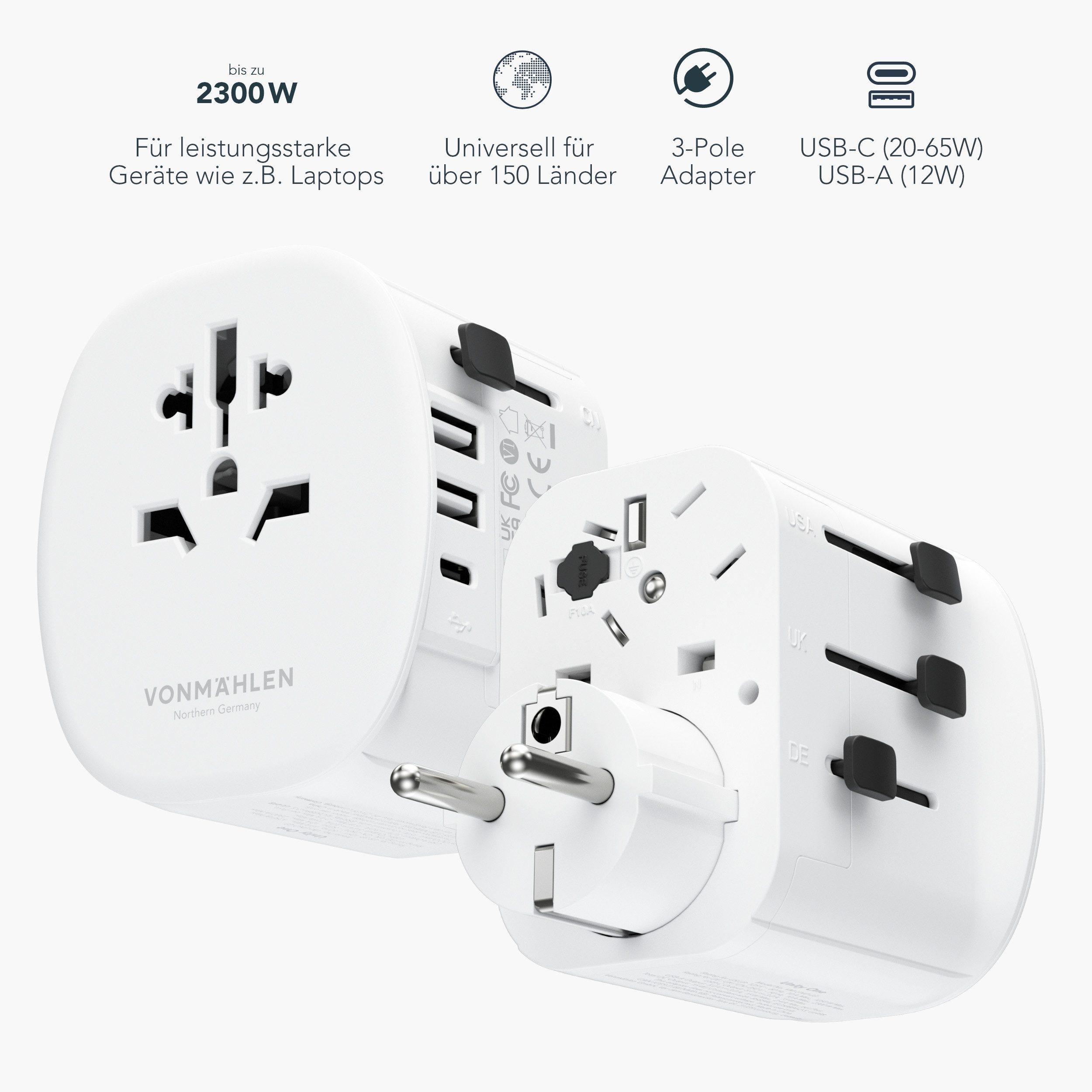 VONMÄHLEN Unity One USB-Ladegerät
