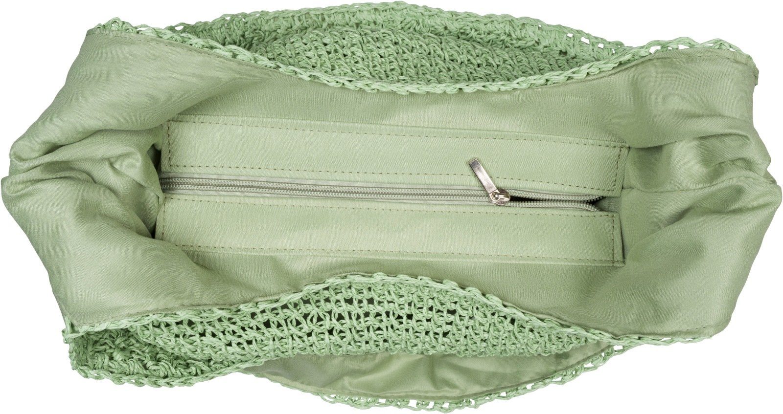 styleBREAKER Beuteltasche Papierstroh Beuteltasche (1-tlg)