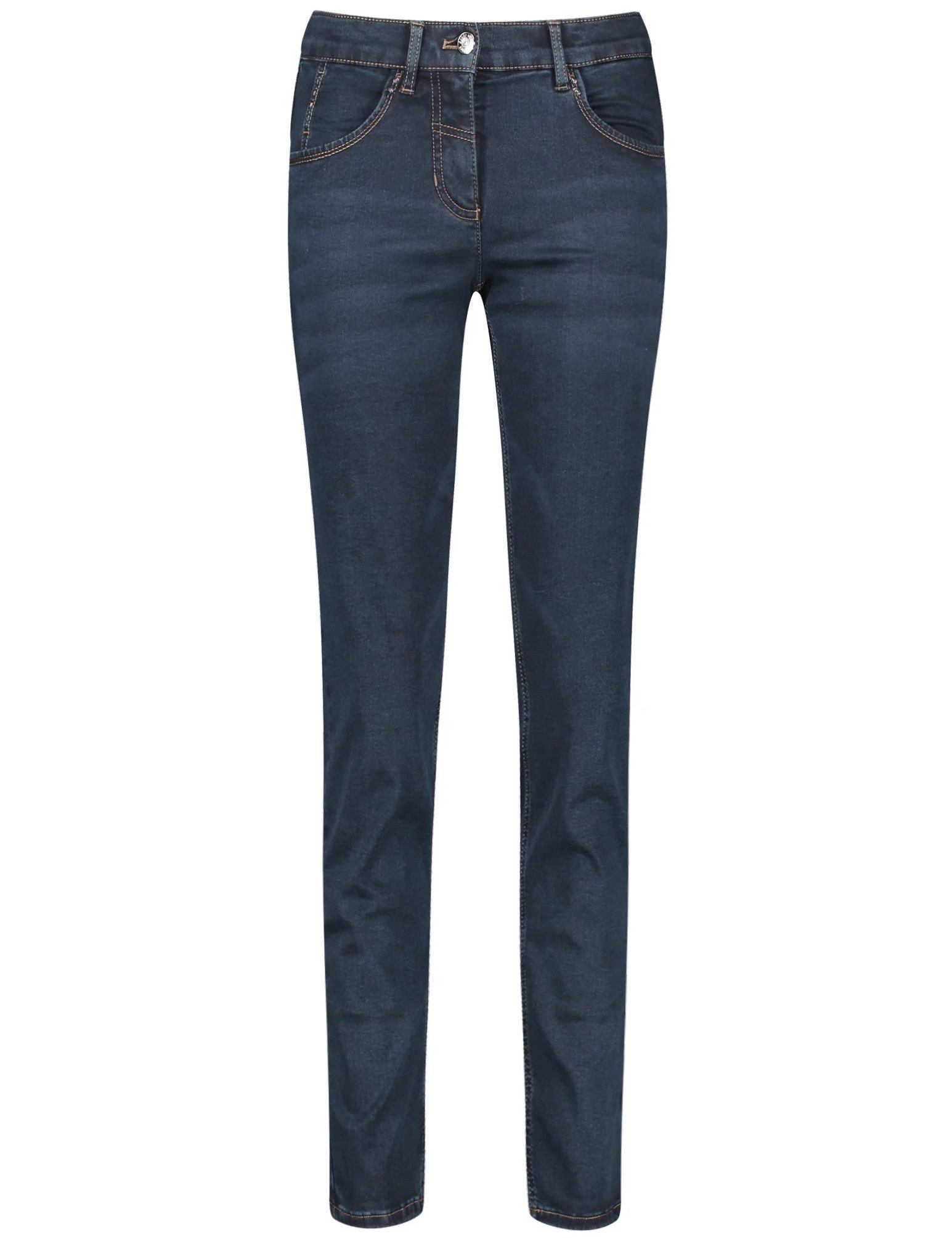Pantalon Jeans Gerry Weber Poches Cloutées - Taille 48, Slim, Occasion Très Bon état