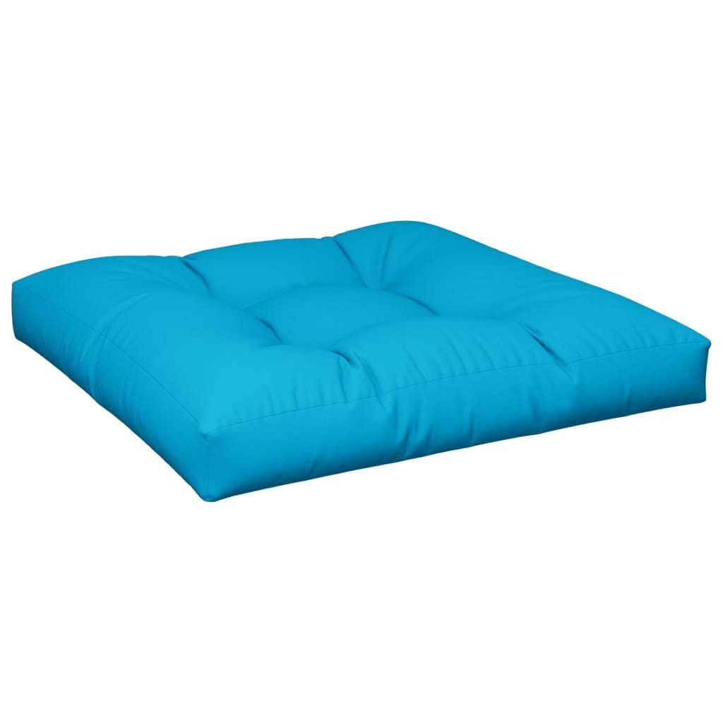 vidaXL Sitzauflage Palettenkissen Blau 80x80x12 cm günstig online kaufen