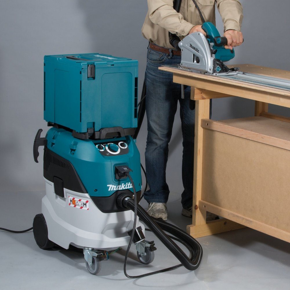 Makita Nass-Trocken-Sauger VC4210L - Nass-/Trockensauger - blau/weiß