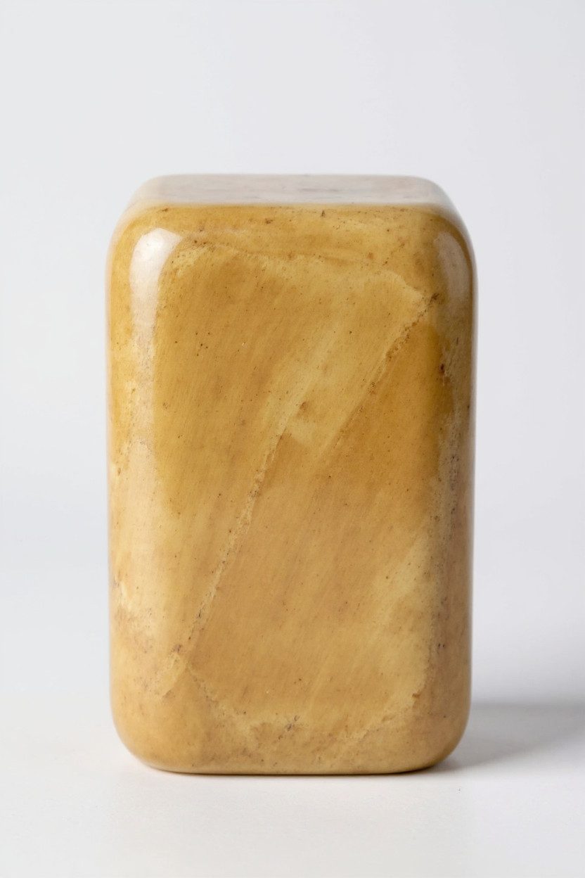 FaHome Beistelltisch - Edler Beistelltisch Holz (50x30x40cm) (Handgefertigter Beistelltisch aus Holz), Holz Hocker aus massivem Suarholz