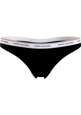 Tommy Hilfiger Underwear Slip 3 PACK THONG (EXT SIZES) (Packung, 3er) mit Tommy Hilfiger Logobund
