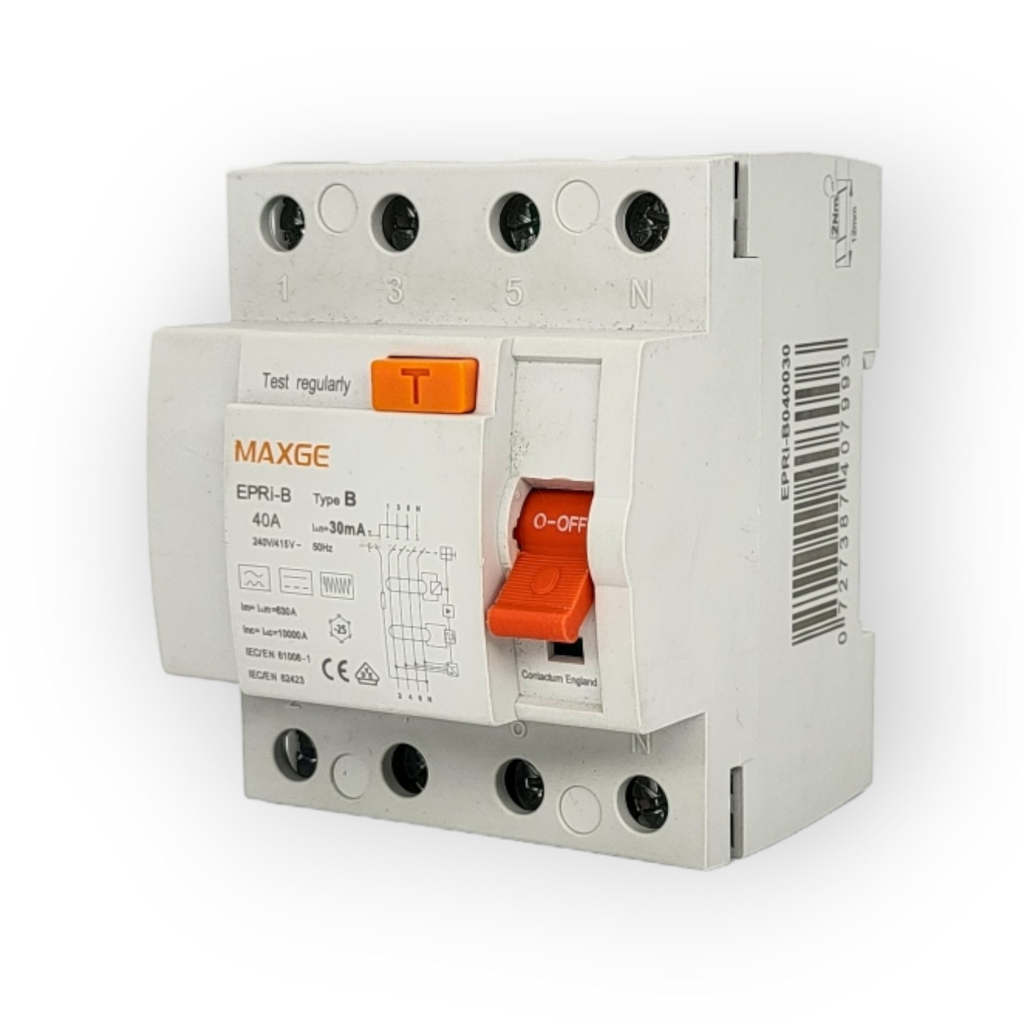 B Ekabel24.de FI RCD Typ Fehlerstromschutzschalter 40A-63A Schalter