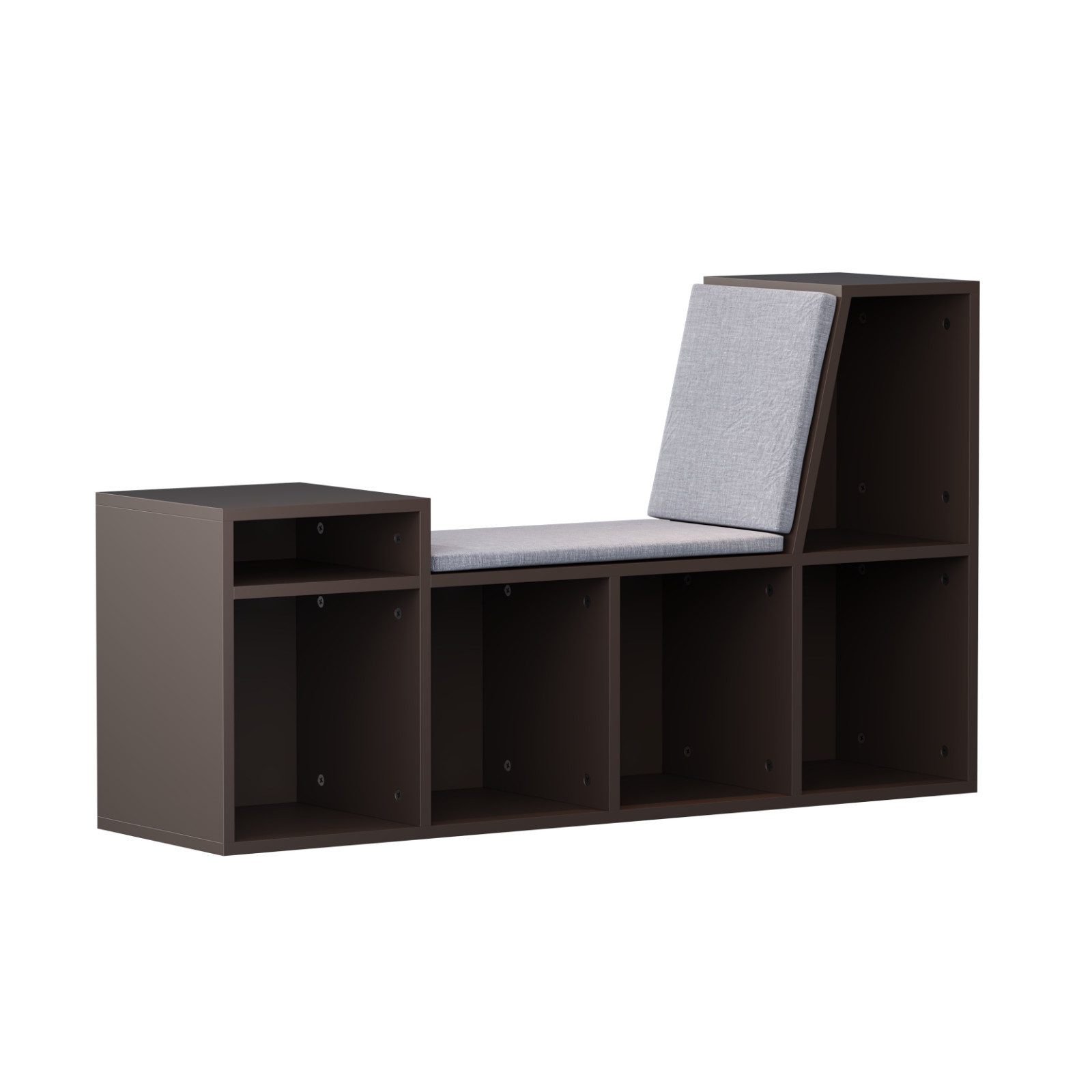 radelldar Bücherregal Kinderregal Spielzeugablage mit Sitz günstig online kaufen