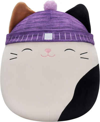 Squishmallows Lernspielzeug Original Kelly Toys - Cam die Katze mit Mütze - 40cm, Original Kelly Toys